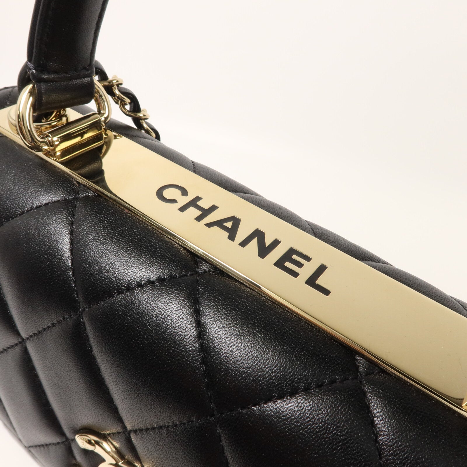 CHANEL 羊皮皮革Trendy CC Flap Bag鏈帶手挽肩背兩用袋