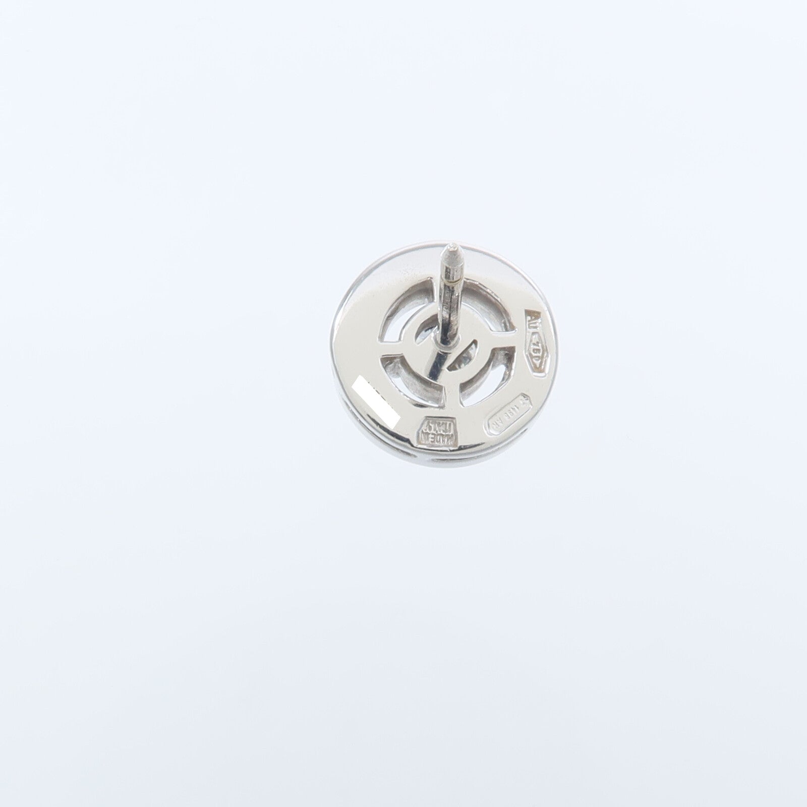 BVLGARI 18K白金Diamond Earrings鑽石耳環