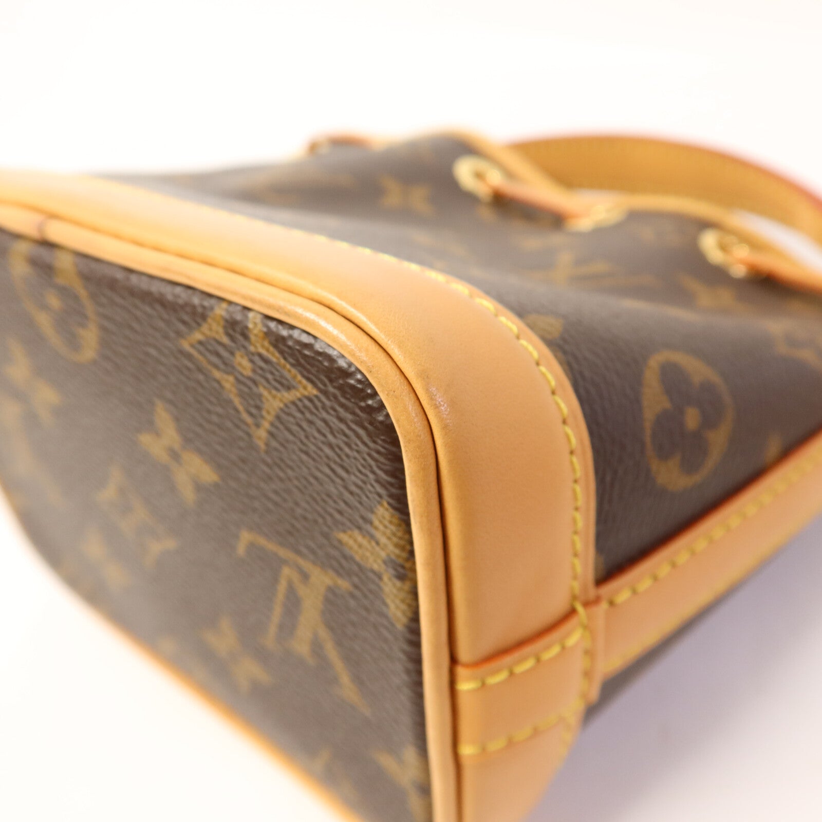 LOUIS VUITTON Monogram Nano Noe金扣手挽肩背兩用袋