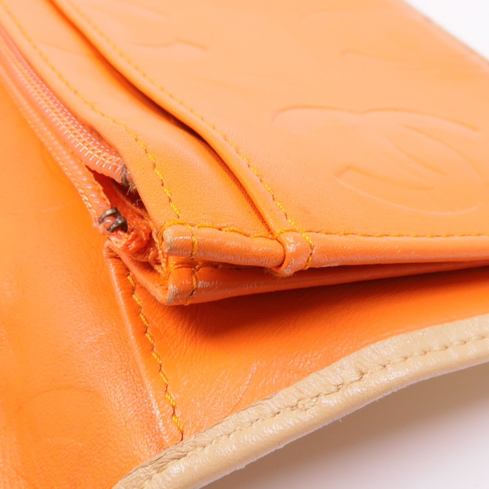 CHANEL 牛皮皮革Cambon Long Wallet銀扣長錢包