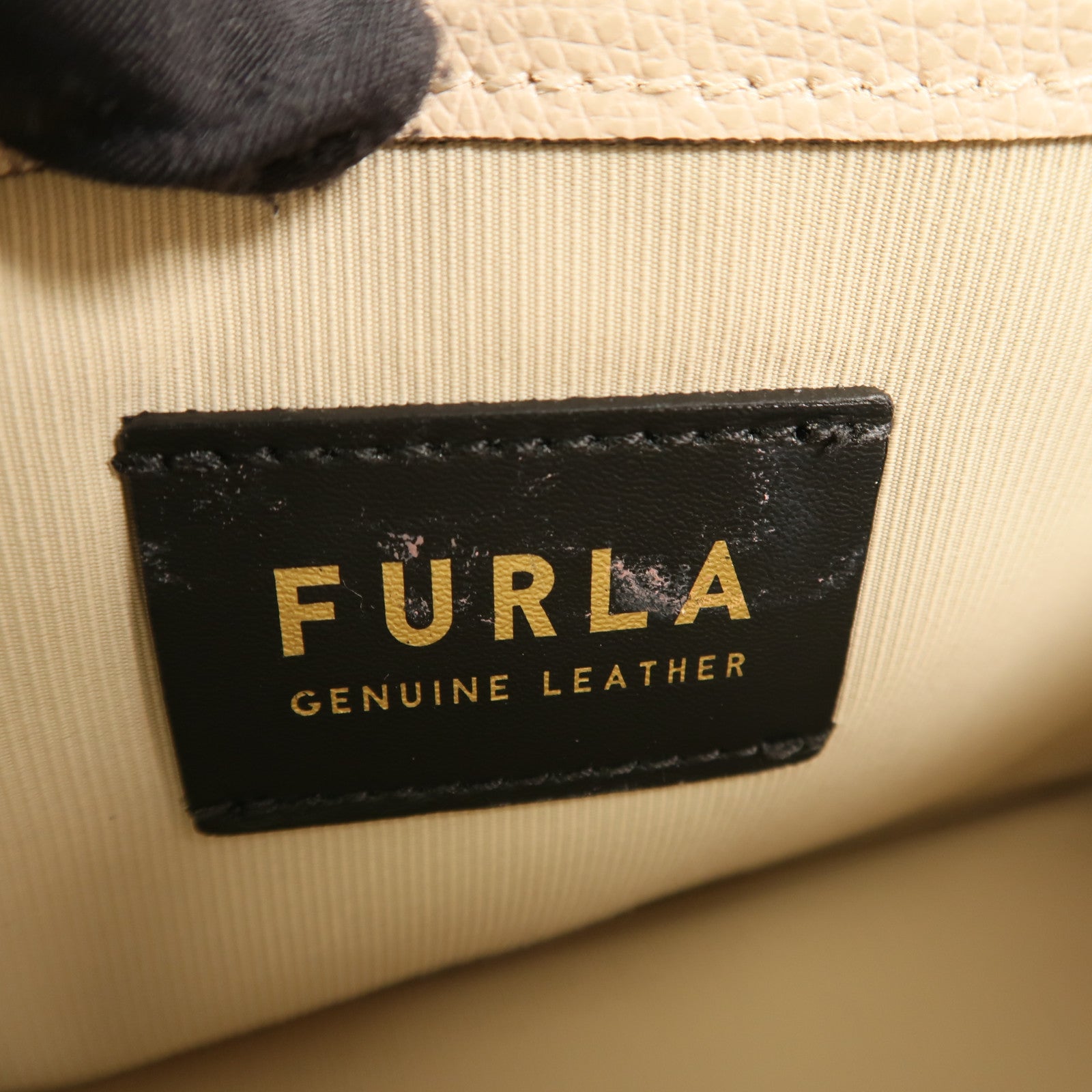 Furla 牛皮皮革1927 Crossbody Bag鏈帶肩背袋