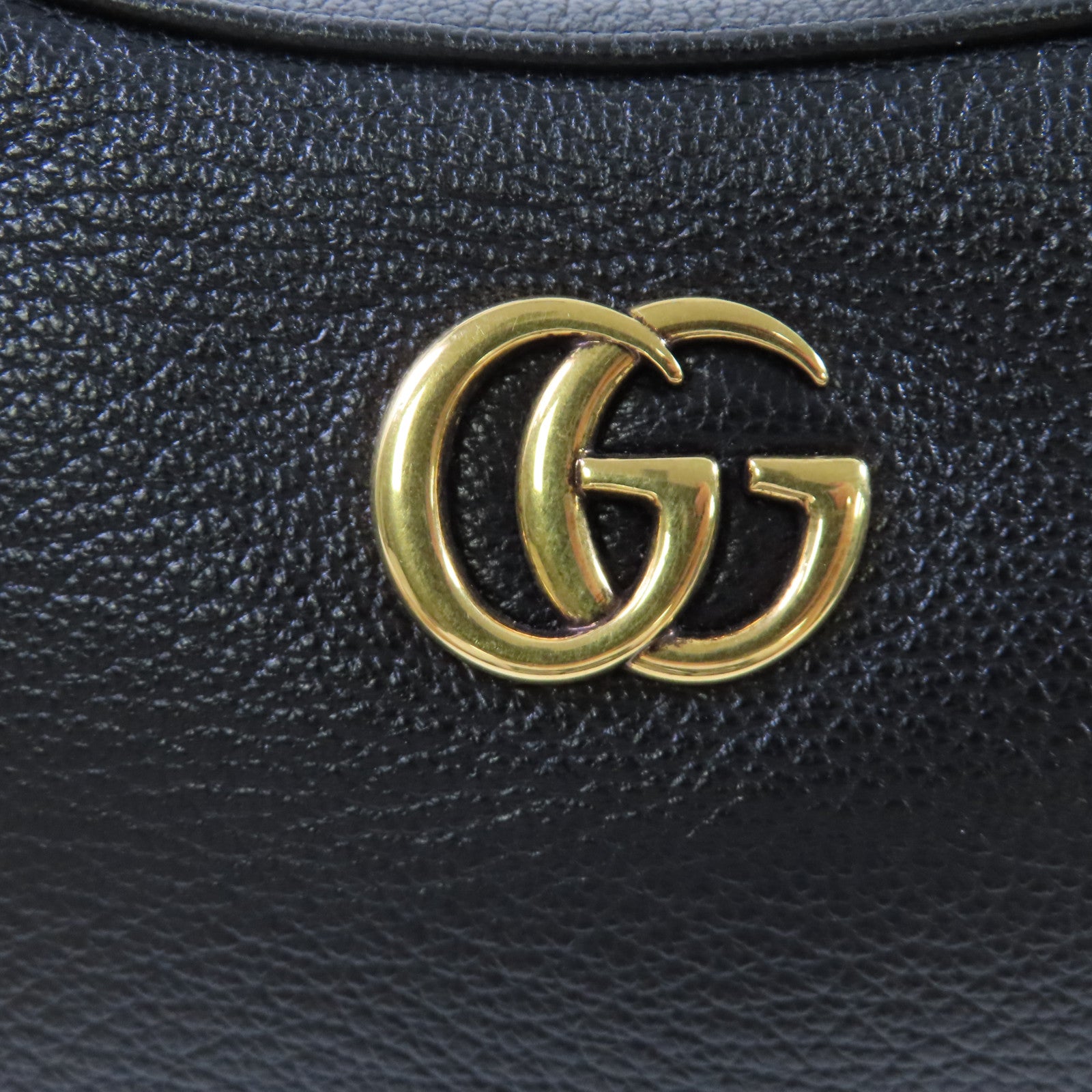 GUCCI 牛皮皮革Aphrodite Shoulder Bag金扣肩背袋黑色