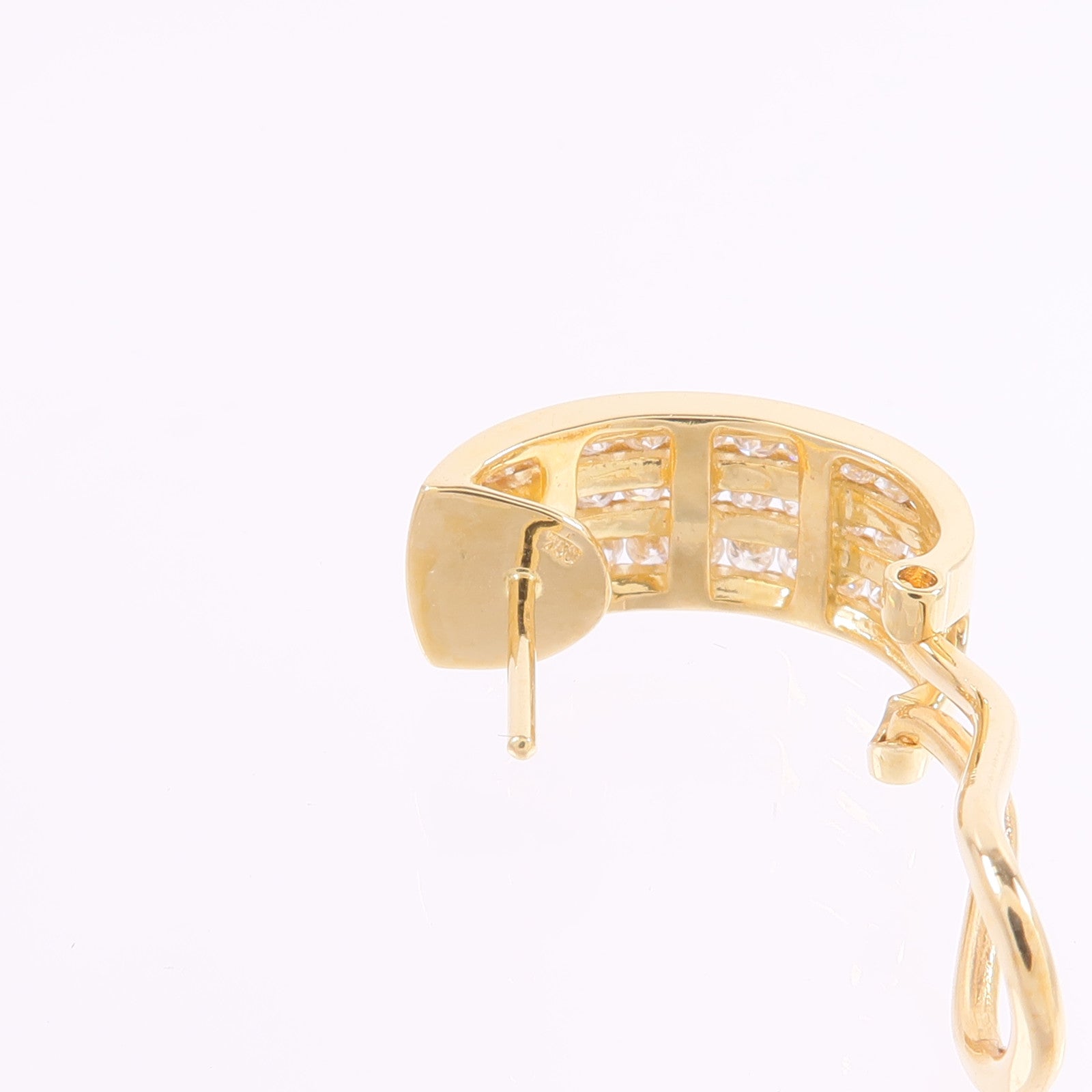 JEWELRY 18K黃金Diamond Earrings鑽石耳環