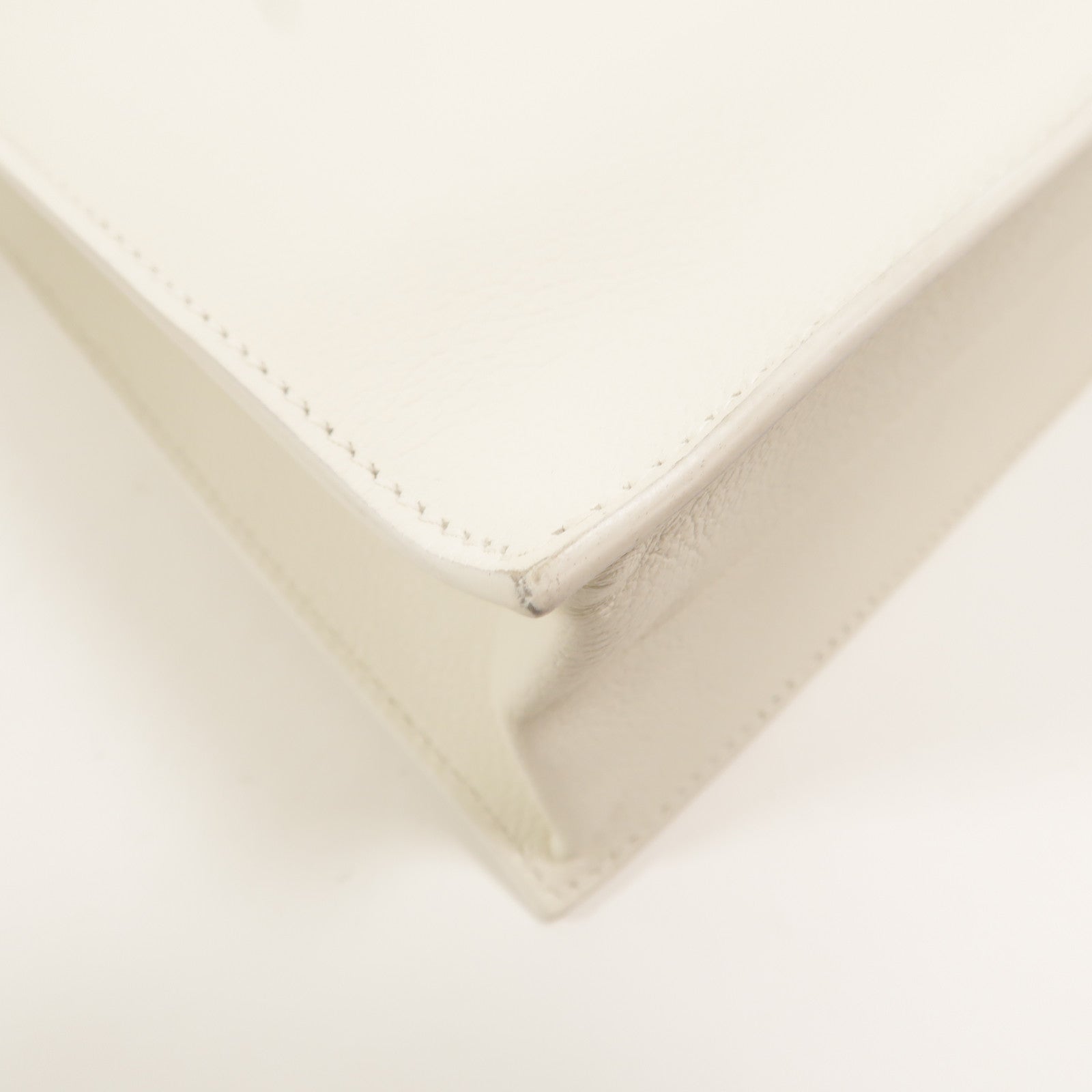 HERMES Evercolor皮革Kelly Danse II肩背袋Blanc