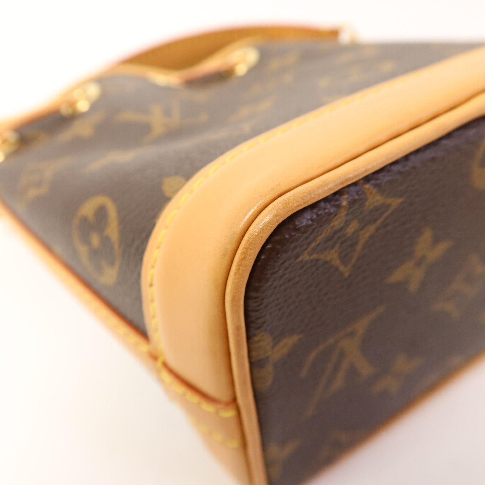 LOUIS VUITTON Monogram Nano Noe金扣手挽肩背兩用袋