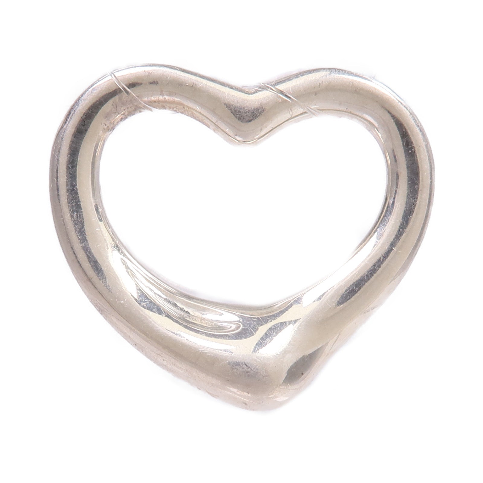 TIFFANY＆CO 925純銀Heart Pendant Top吊墜