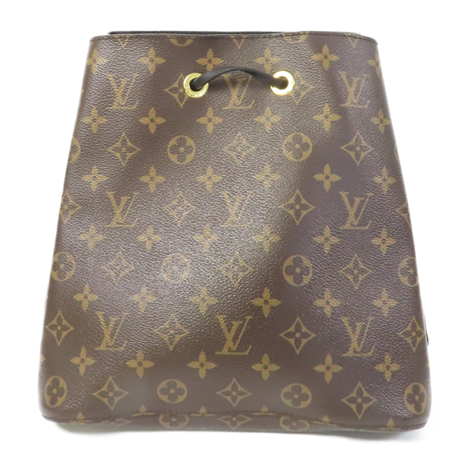 LOUIS VUITTON Monogram Neo Noe MM金扣肩背袋啡色