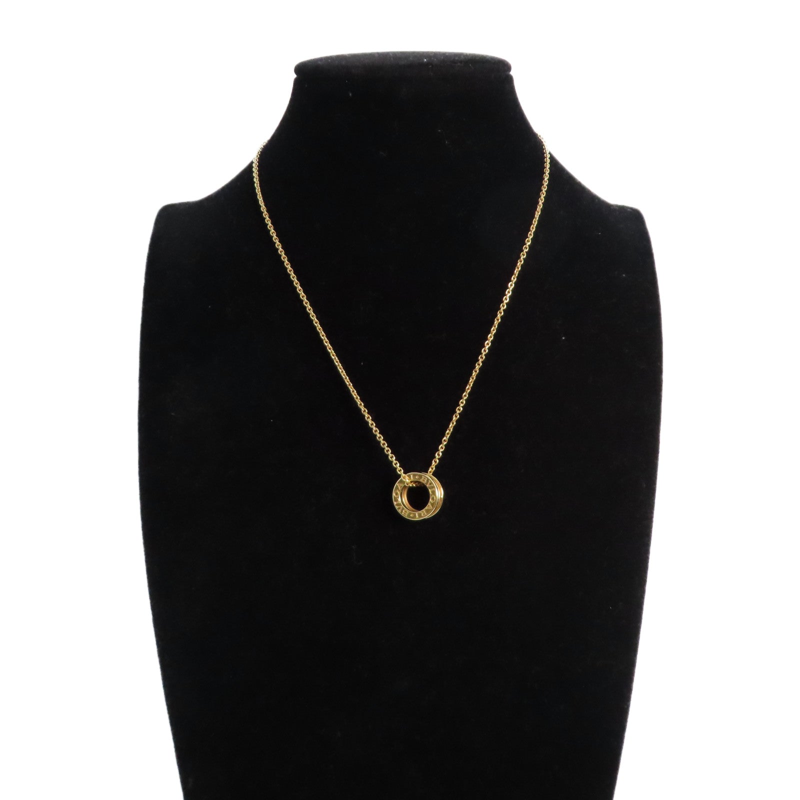 BVLGARI 18K黃金B-zero1 Necklace金扣項鏈