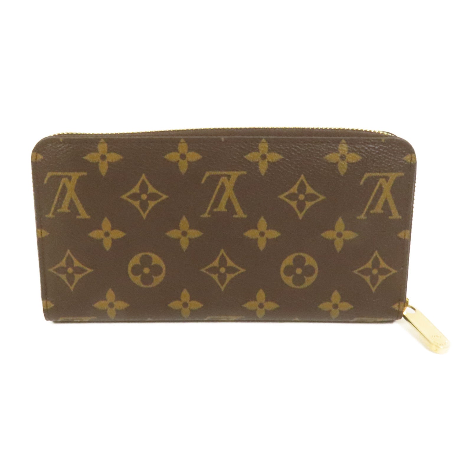 LOUIS VUITTON Monogram Zipper Long Wallet金扣長錢包