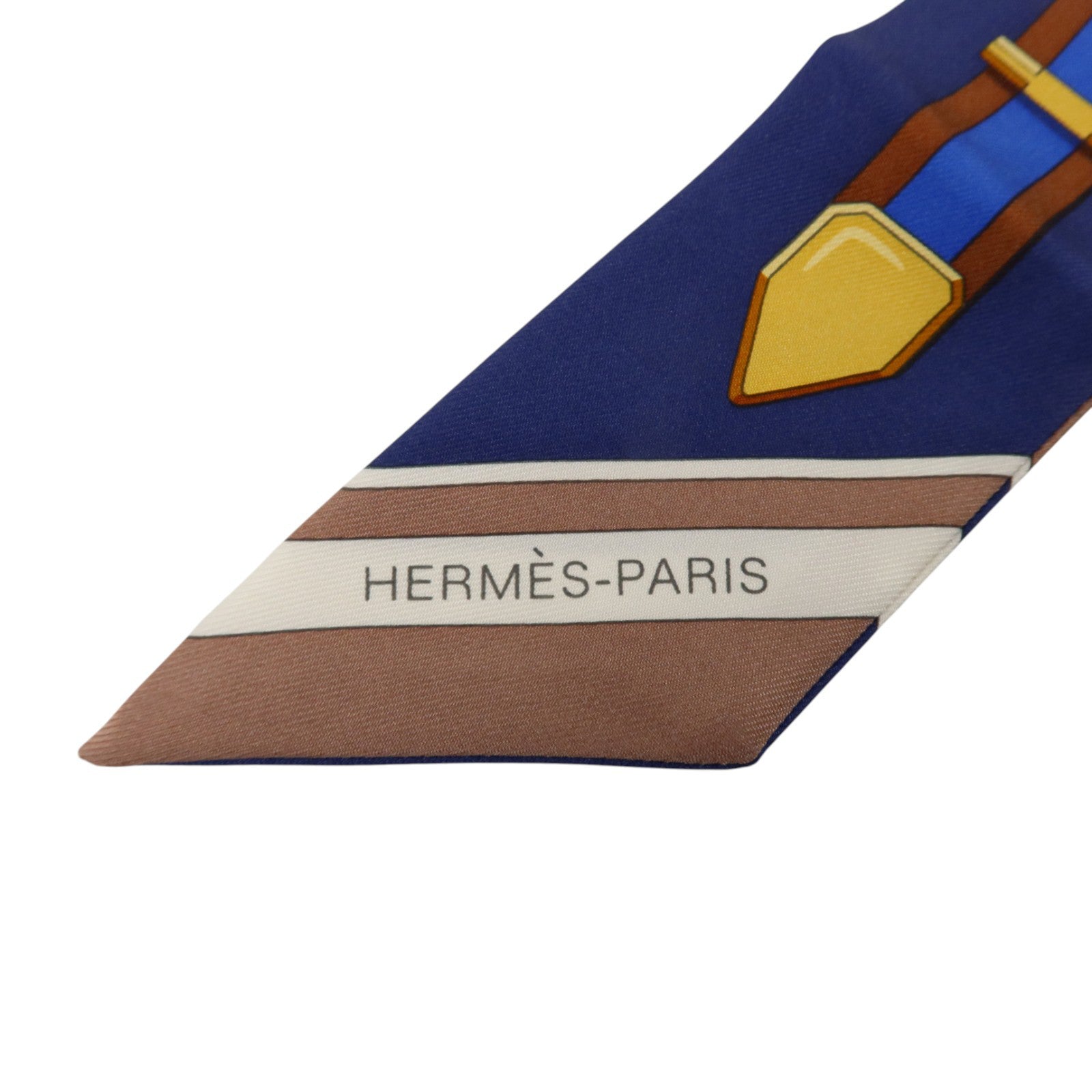 HERMES 絲質Twilly絲巾