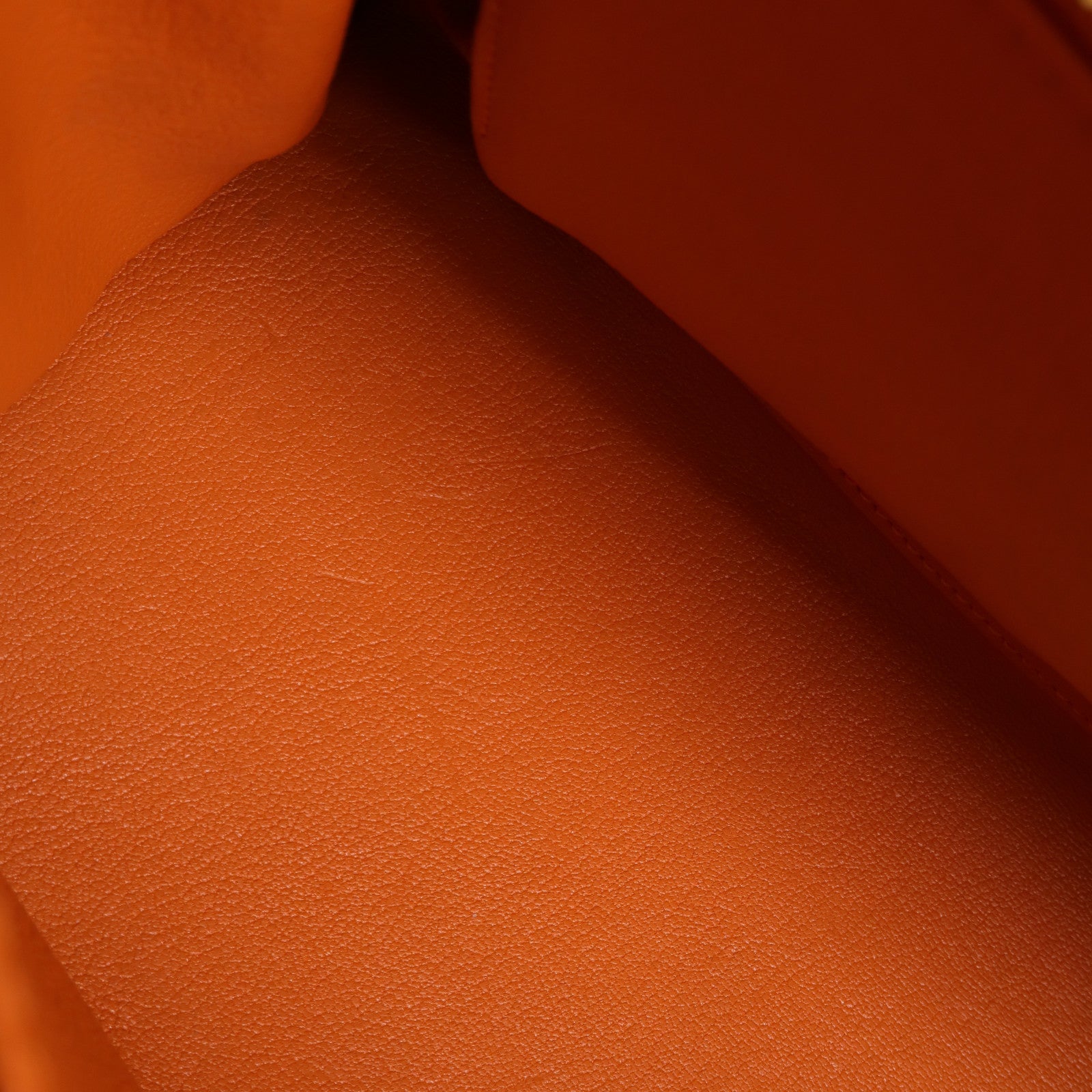 HERMES Clemence皮革Kelly 35手挽肩背兩用袋Orange