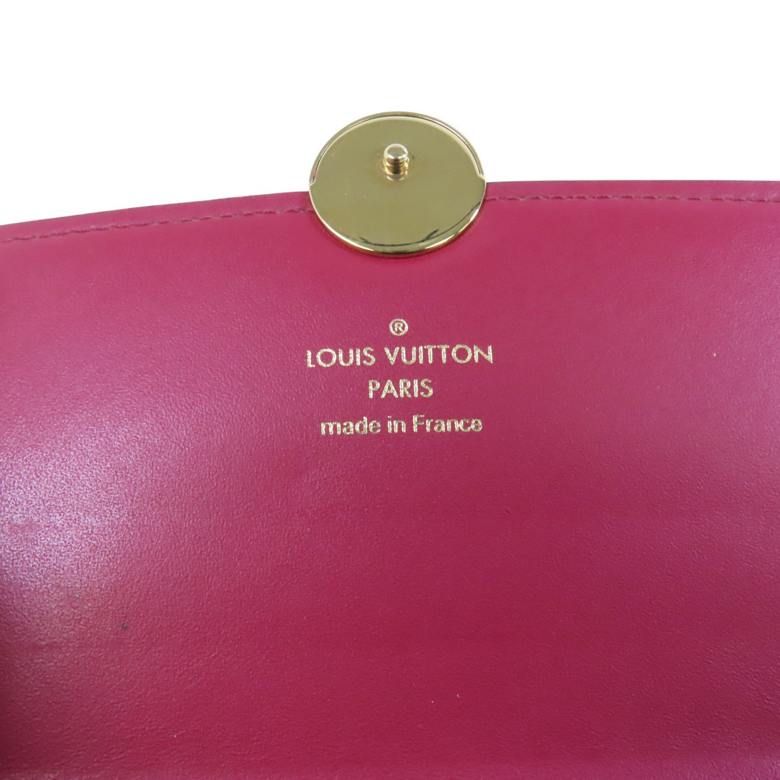 LOUIS VUITTON Monogram Portefeuille Wallet金扣短錢包