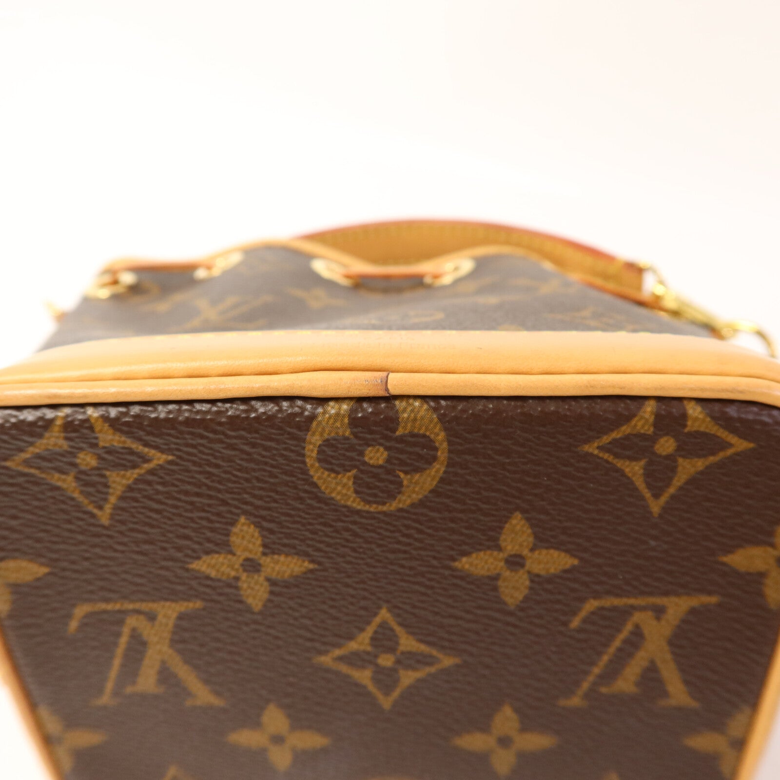 LOUIS VUITTON Monogram Nano Noe金扣手挽肩背兩用袋