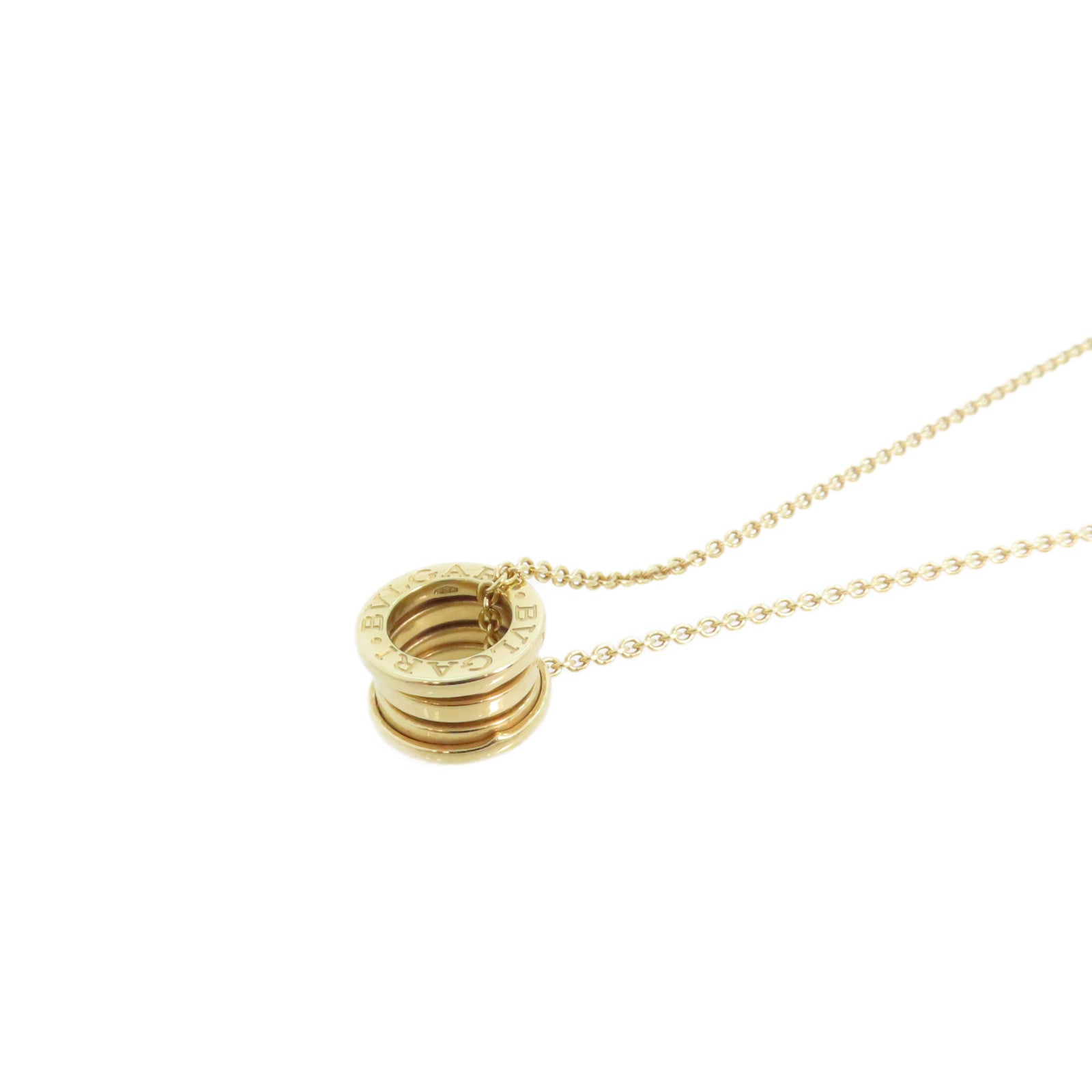 BVLGARI 18K黃金B-zero1 Necklace金扣項鏈