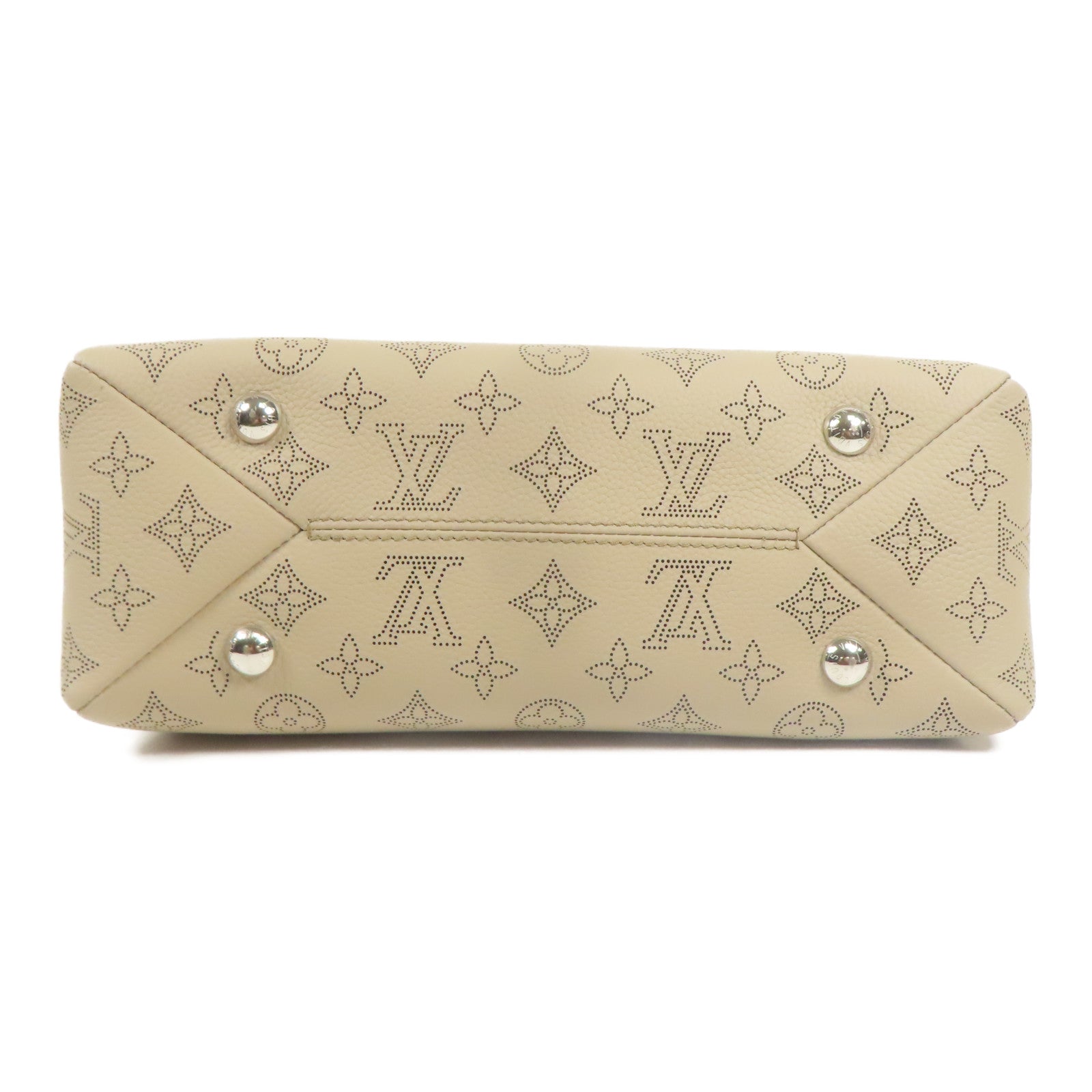 LOUIS VUITTON Mahina Hand It All PM銀扣手挽肩背兩用袋