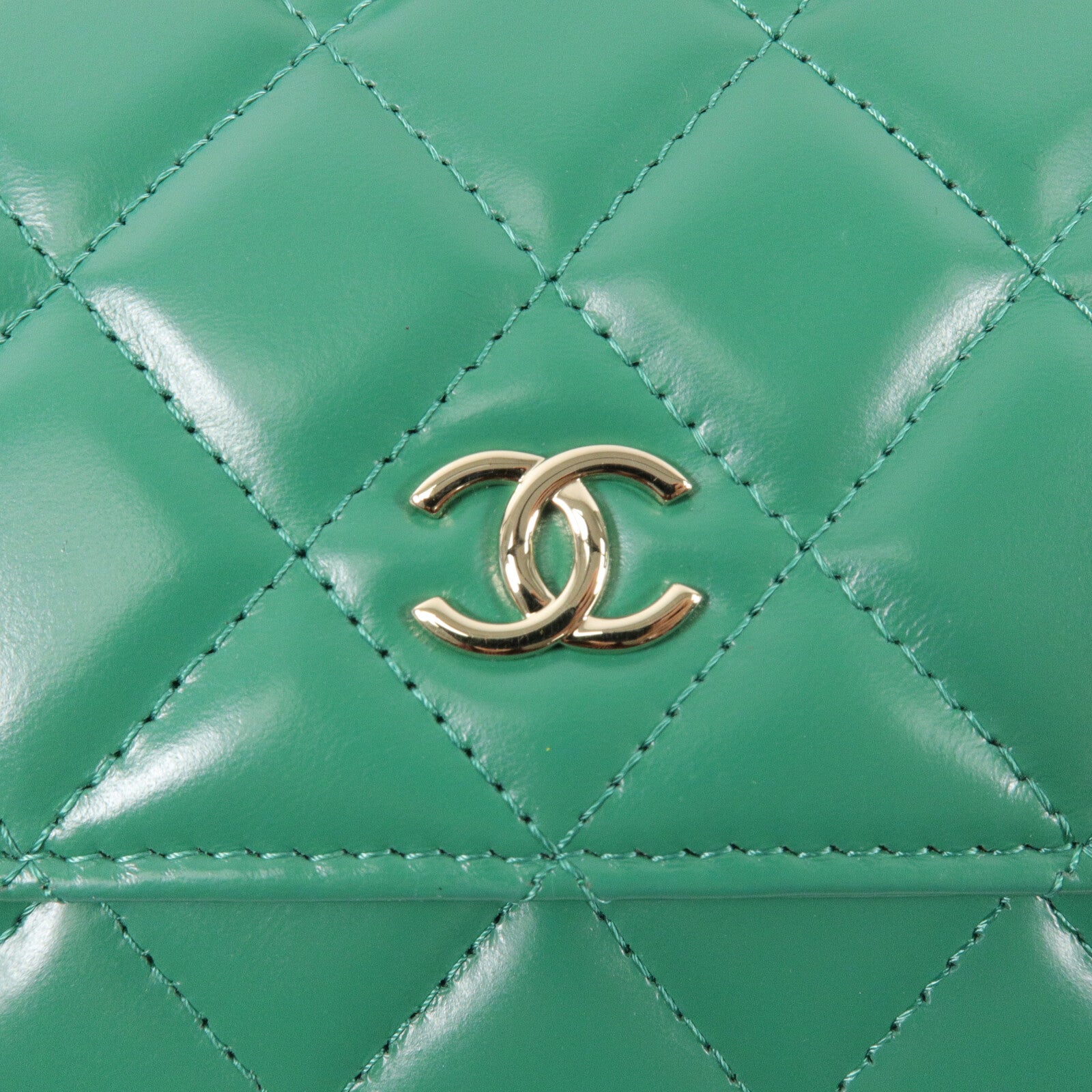 CHANEL 羊皮皮革Trendy CC Wallet On Chain鏈帶手挽肩背兩用袋
