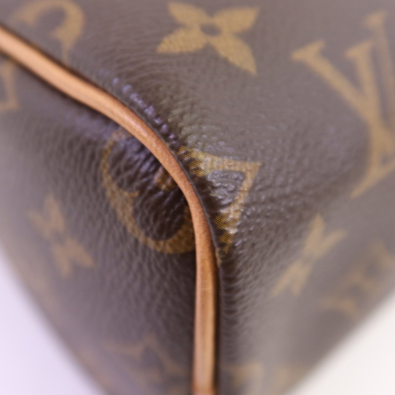 LOUIS VUITTON Monogram Nano Speedy金扣手挽肩背兩用袋
