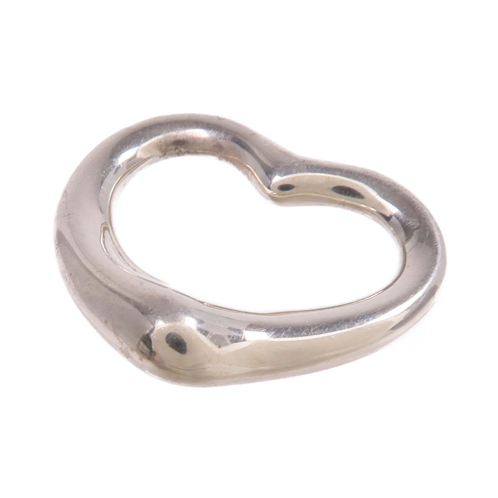 TIFFANY＆CO 925純銀Heart Pendant Top吊墜