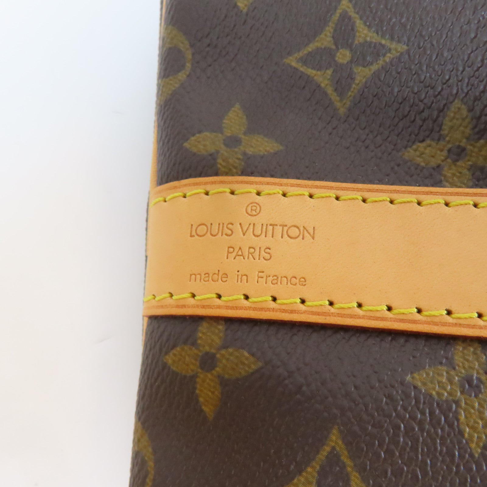 LOUIS VUITTON Monogram Keepall 55 Bamdoulie金扣手挽肩背兩用袋啡色