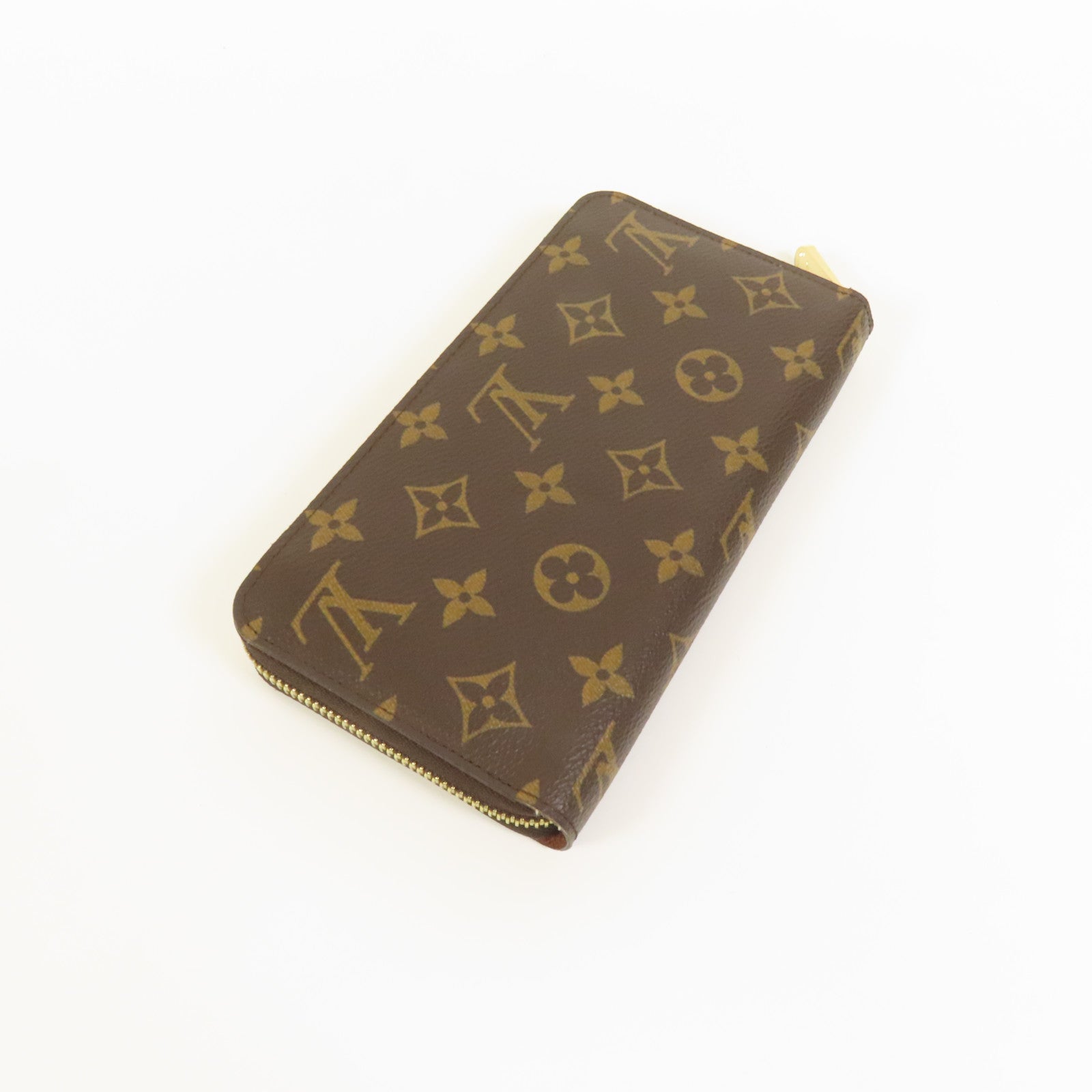 LOUIS VUITTON Monogram Zipper Long Wallet金扣長錢包
