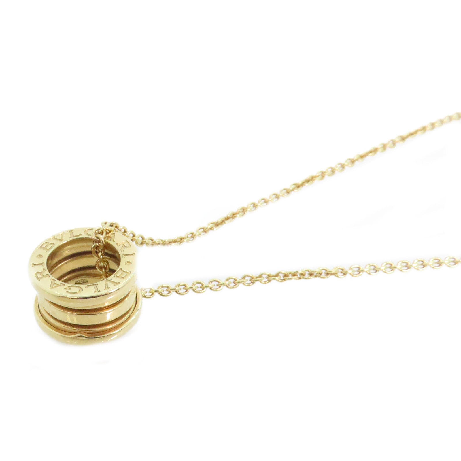BVLGARI 18K黃金B-zero1 Necklace金扣項鏈