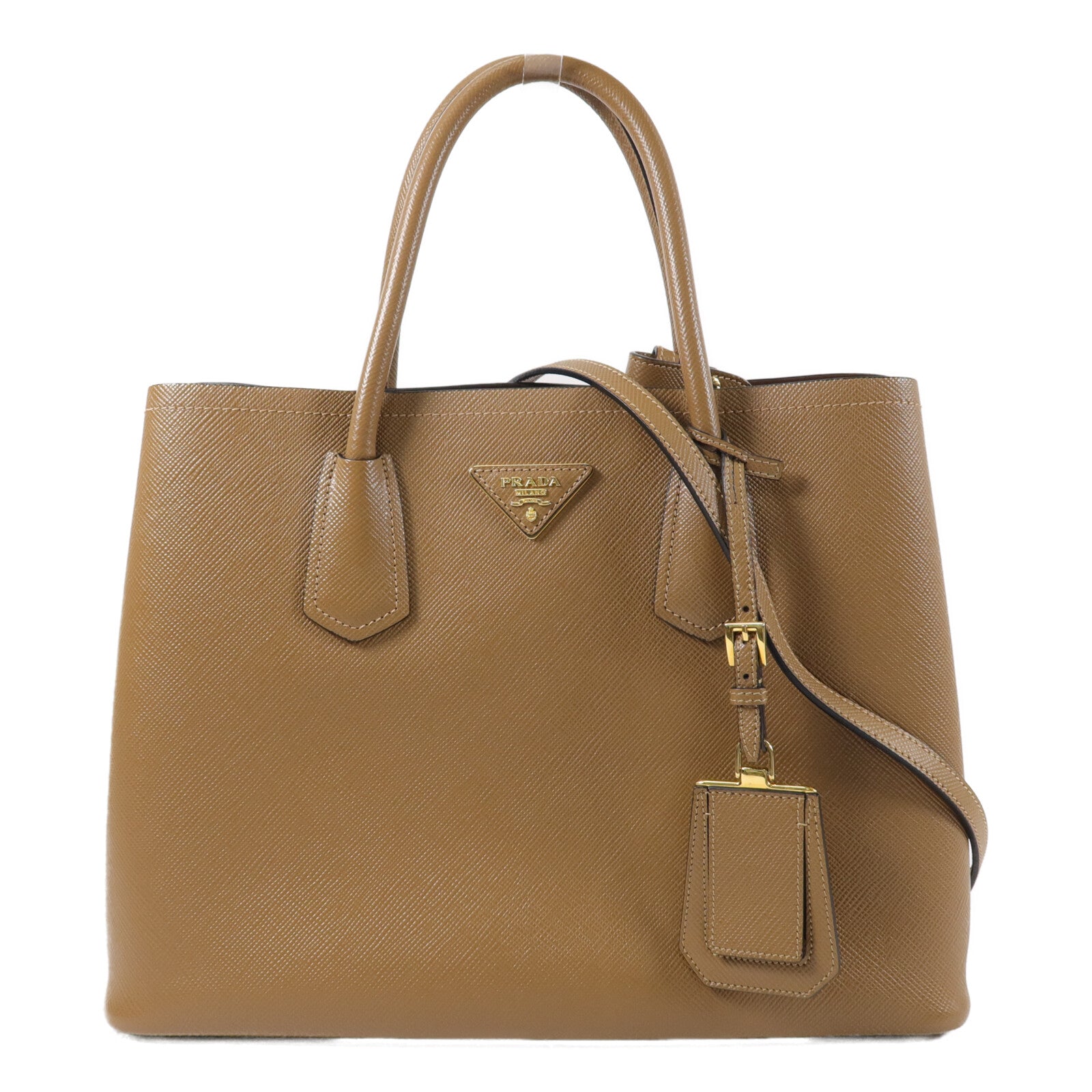 PRADA 牛皮皮革2 Way Shoulder手挽肩背兩用袋