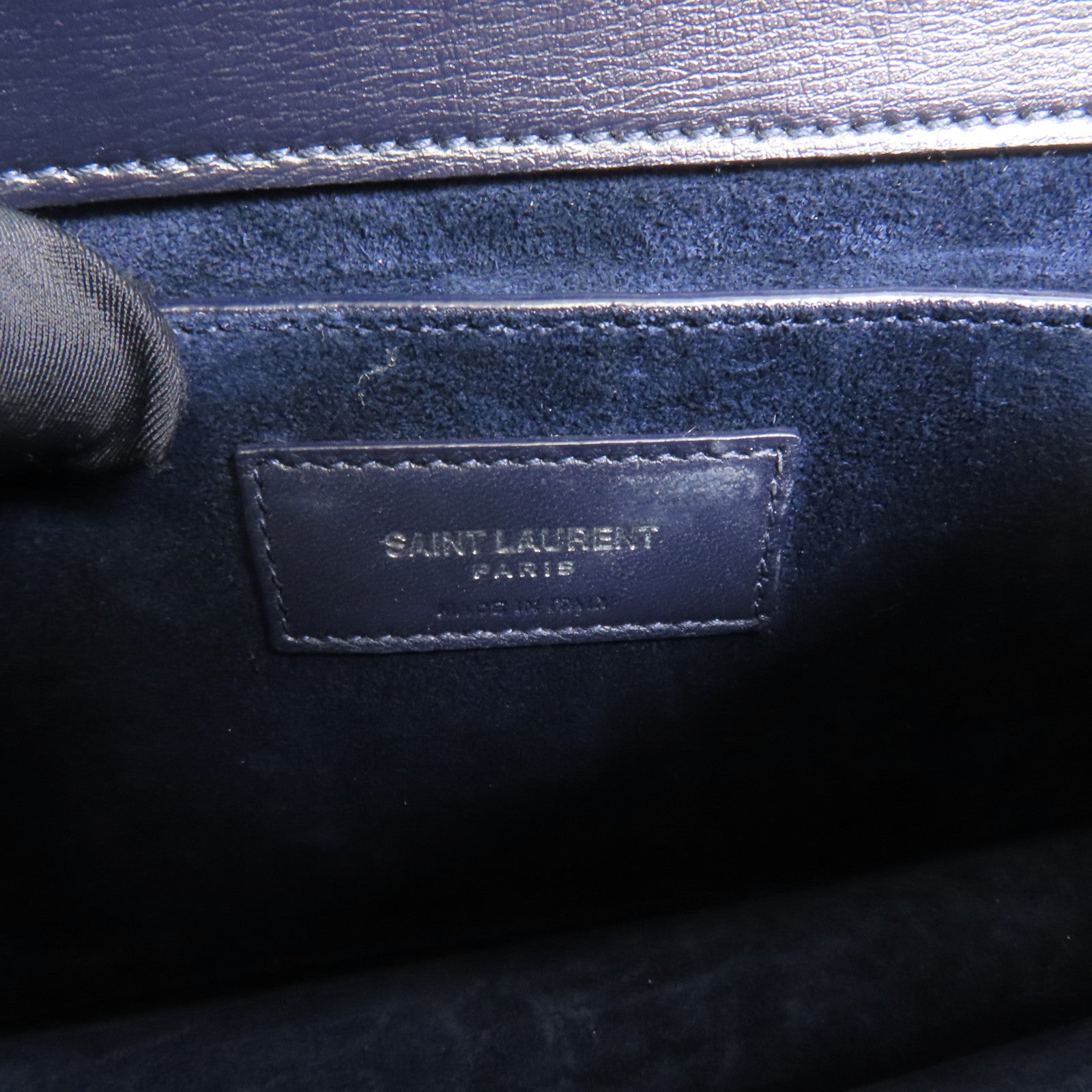 SAINT LAURENT 【激減優惠】牛皮皮革Sunset Medium銀扣肩背袋