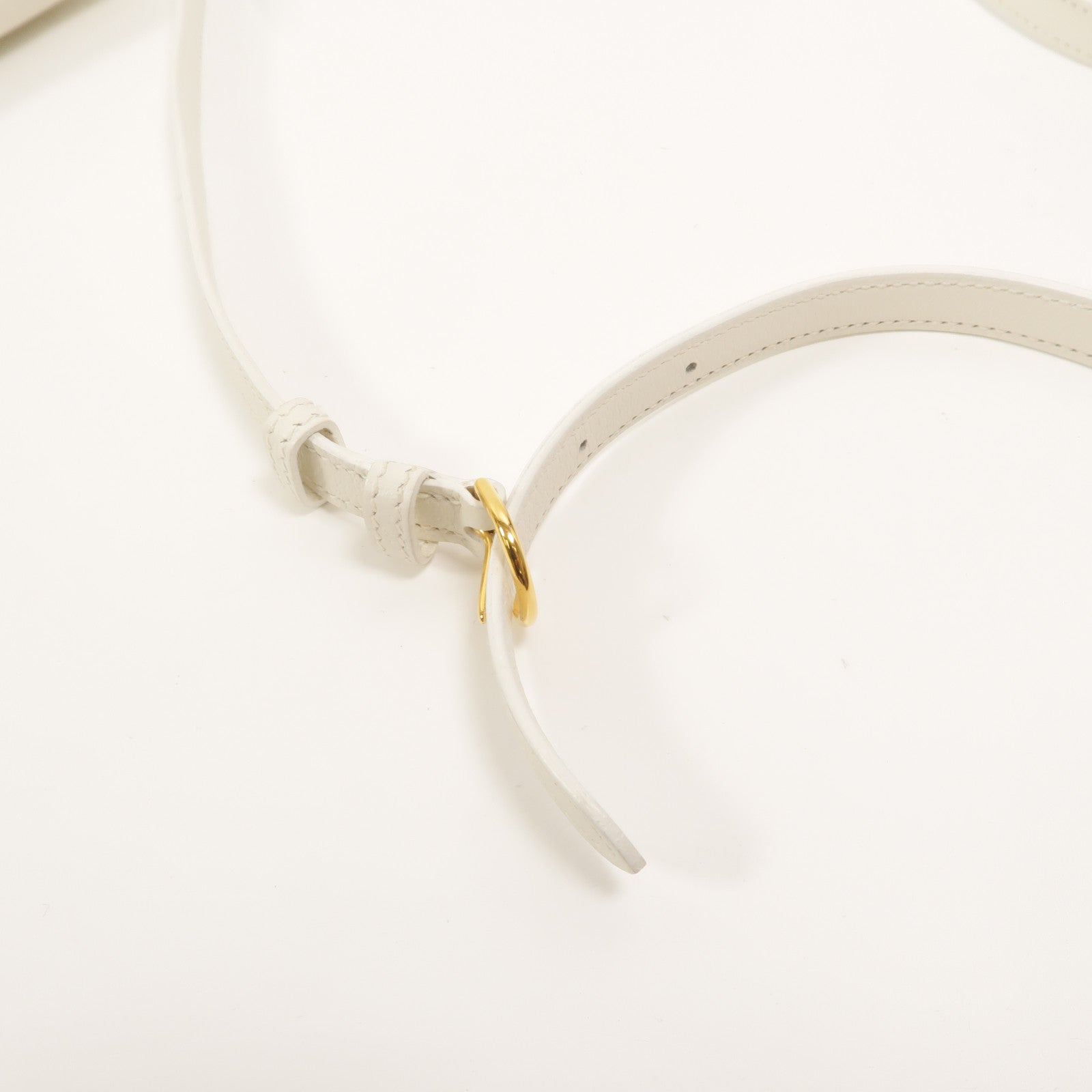 HERMES Evercolor皮革Kelly Danse II肩背袋Blanc