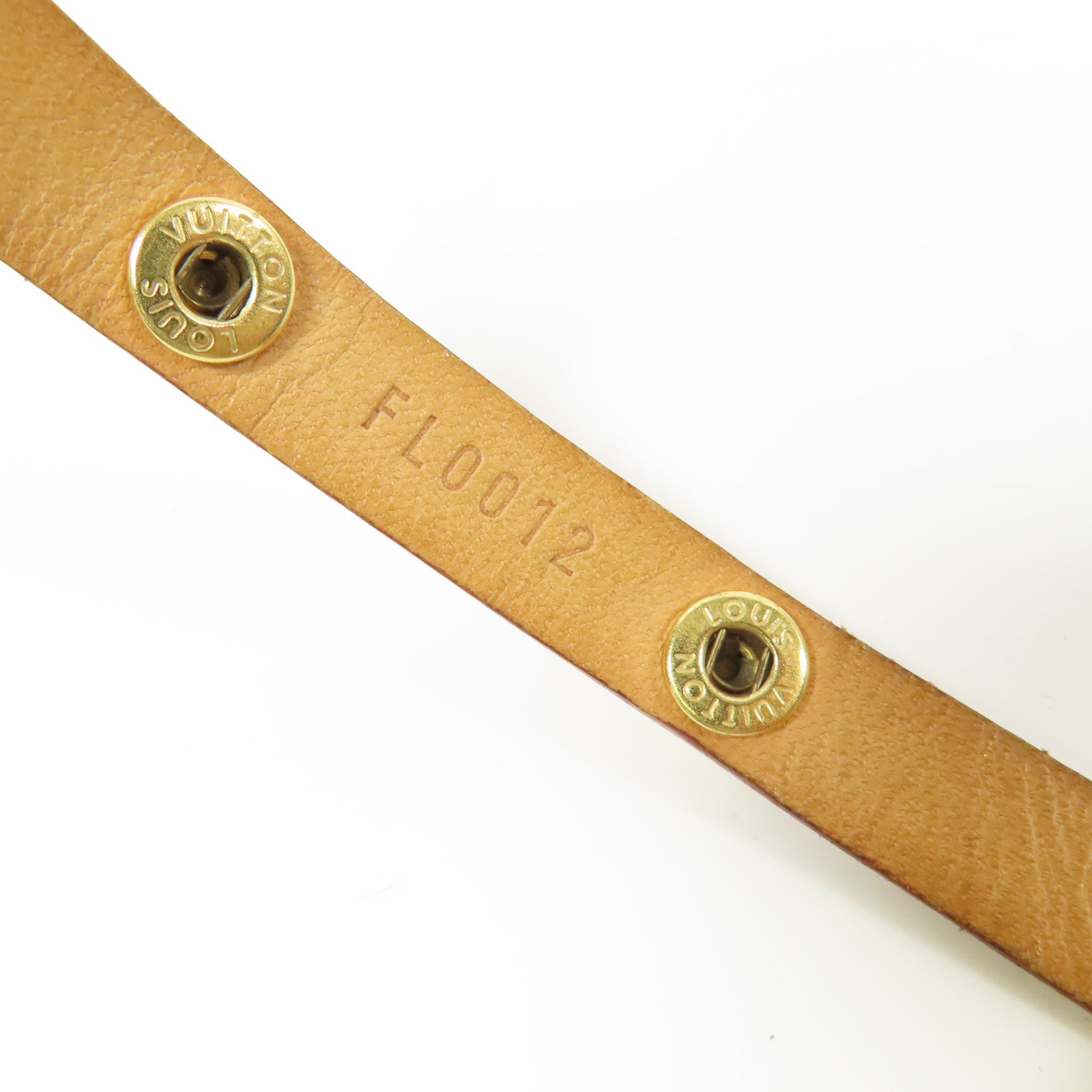 LOUIS VUITTON Monogram Pochette Florentine金扣腰包棕色