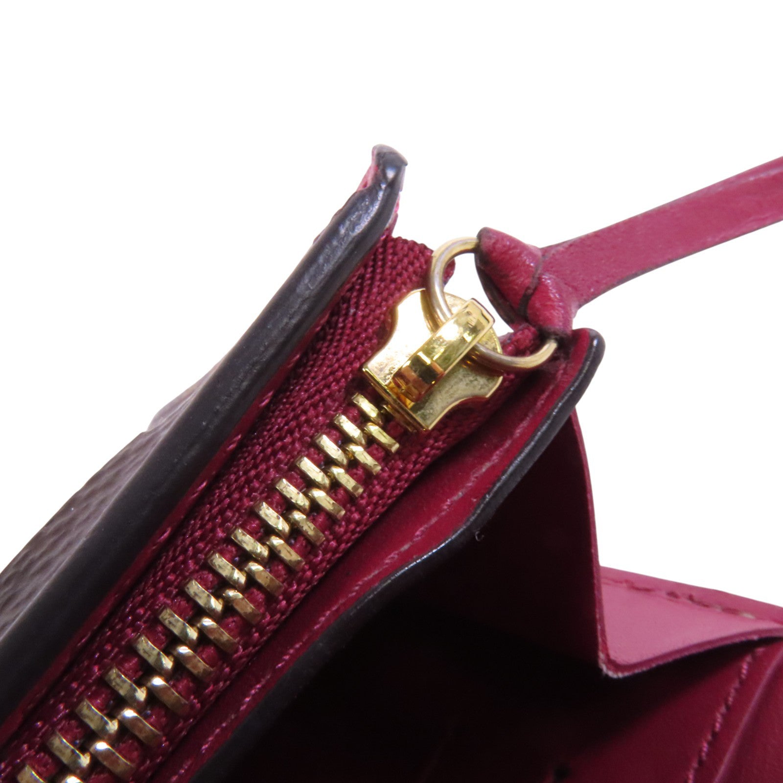 LOUIS VUITTON Monogram Portefeuille Wallet金扣短錢包