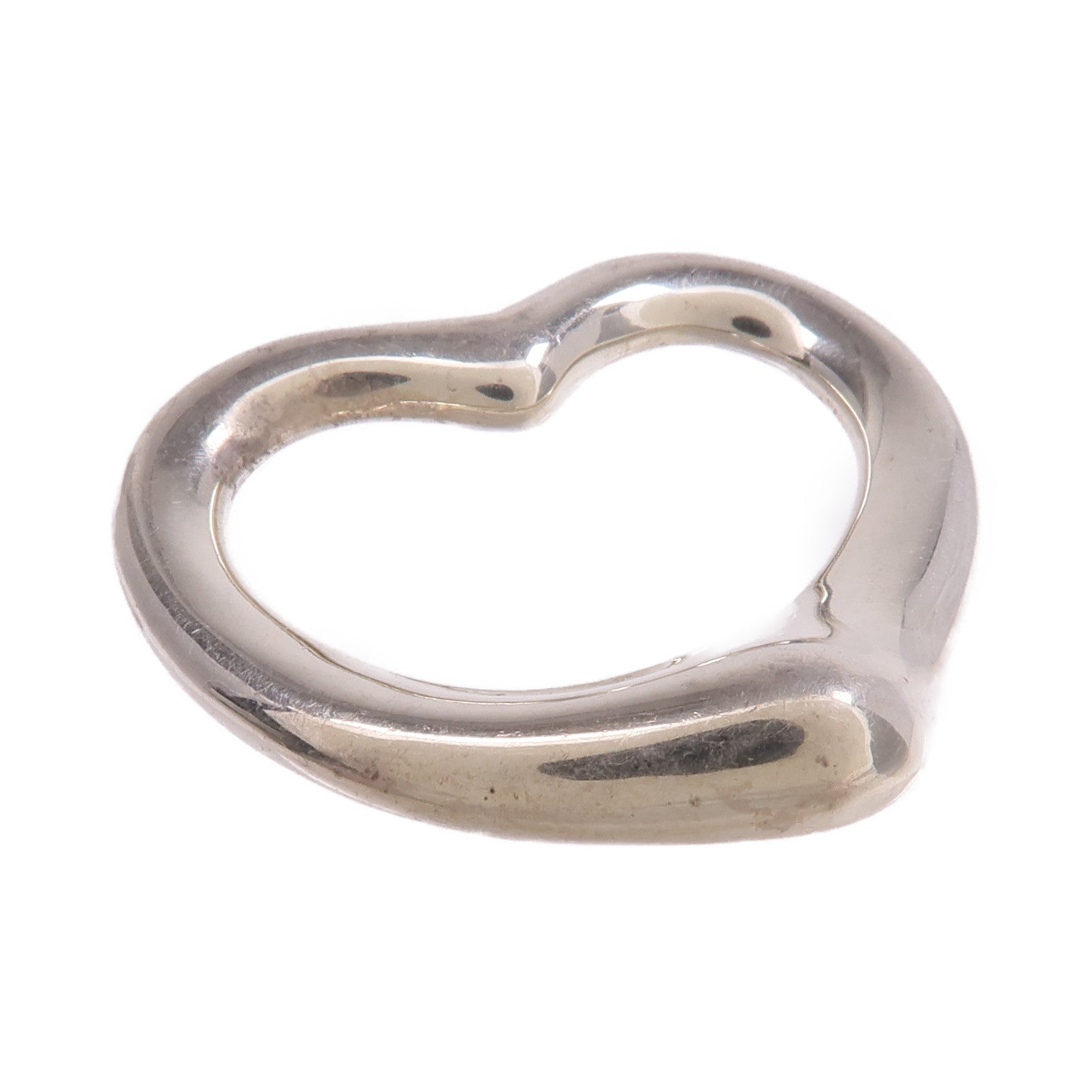 TIFFANY＆CO 925純銀Heart Pendant Top吊墜