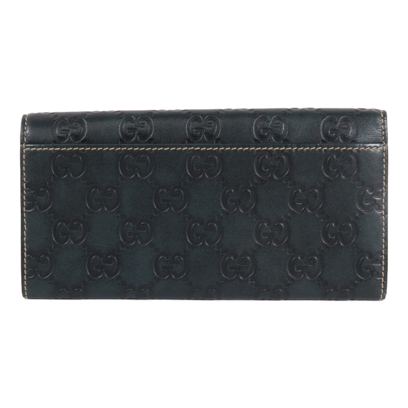 GUCCI 牛皮皮革Guccissima Long Wallet長錢包