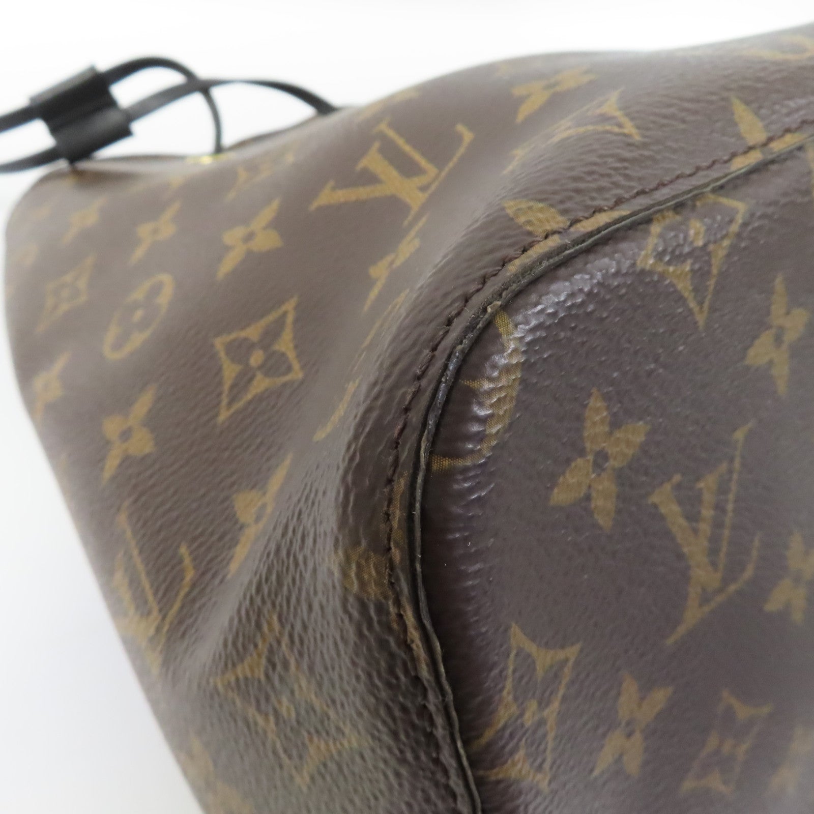 LOUIS VUITTON Monogram Neo Noe MM金扣肩背袋啡色