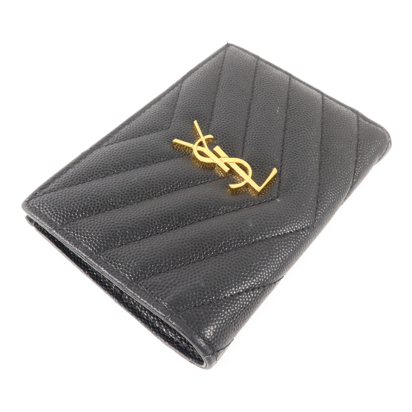SAINT LAURENT 牛皮皮革Bifold Wallet錢包