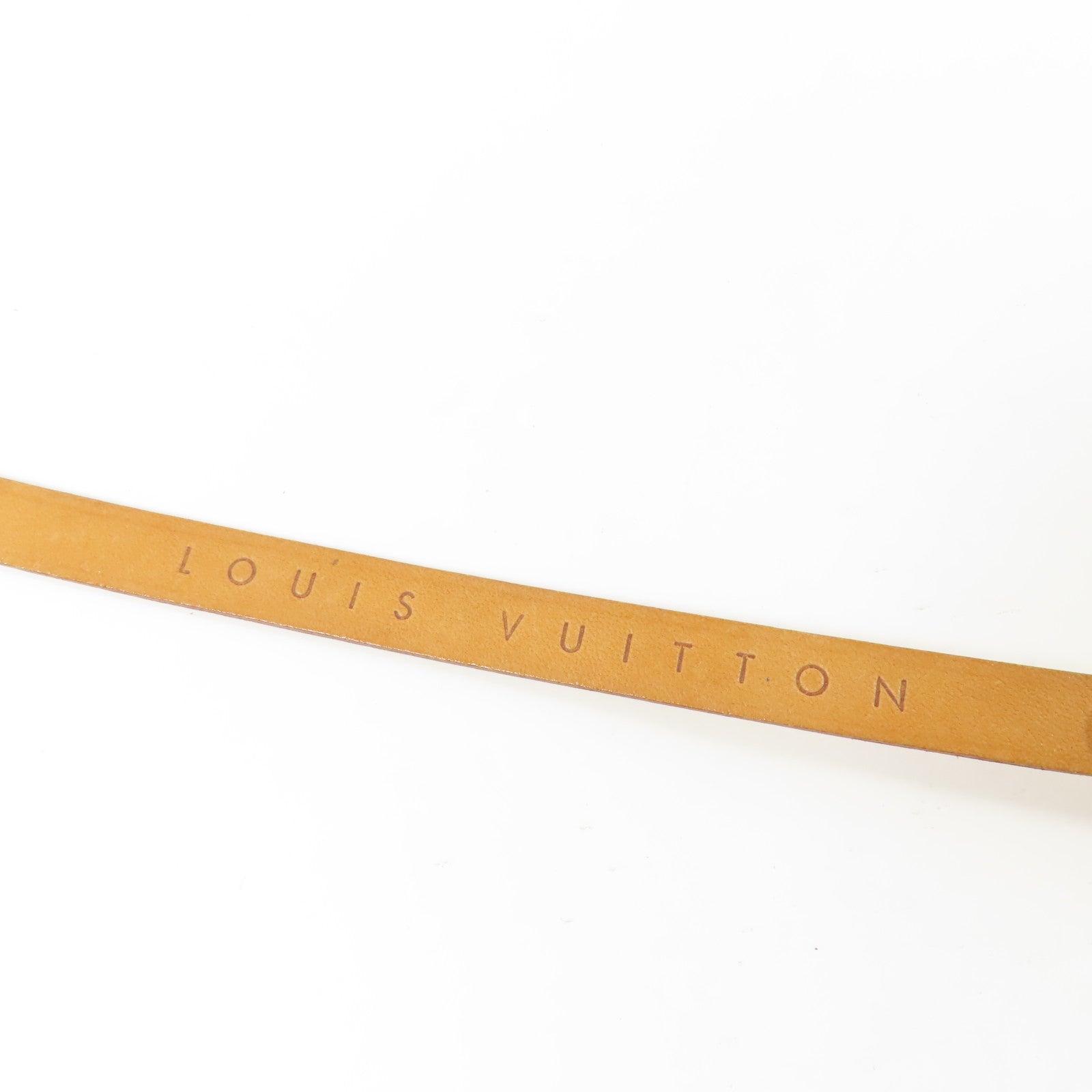 LOUIS VUITTON Monogram Pochette Florentine金扣腰包棕色