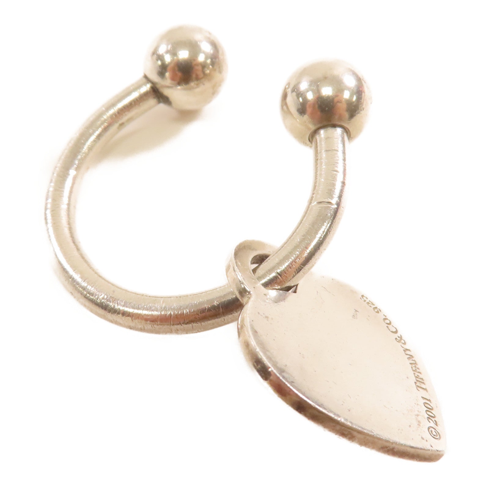 TIFFANY＆CO 925純銀Key Ring鎖匙扣銀色