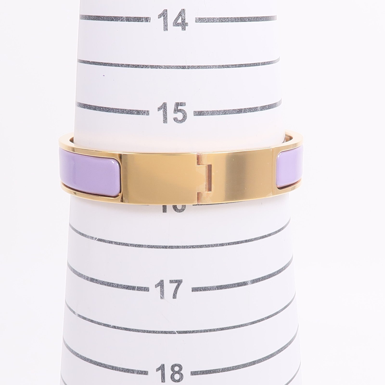 HERMES 金屬/琺瑯Clic H Bracelet手鐲