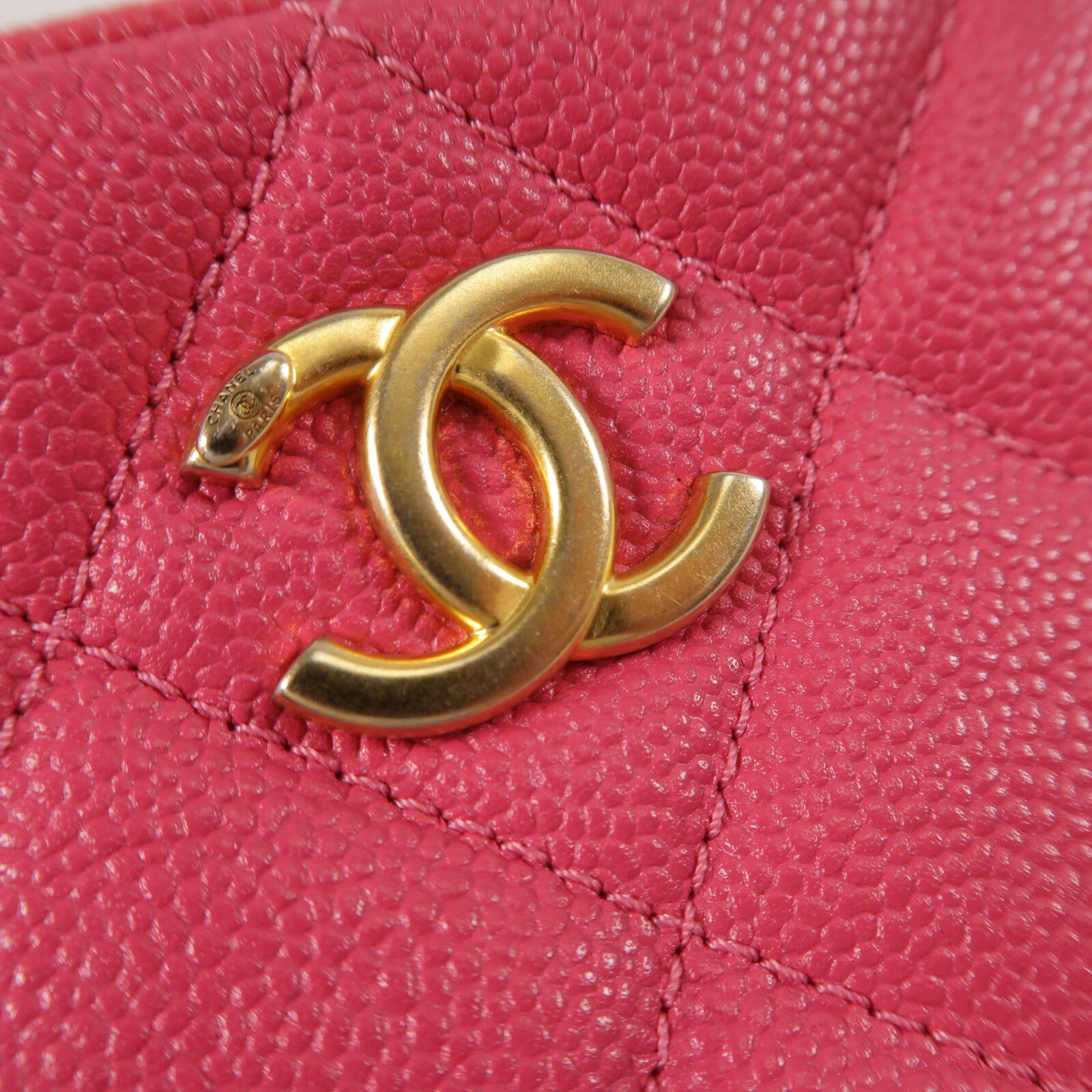 CHANEL 牛皮皮革Camera Bag鏈帶肩背袋