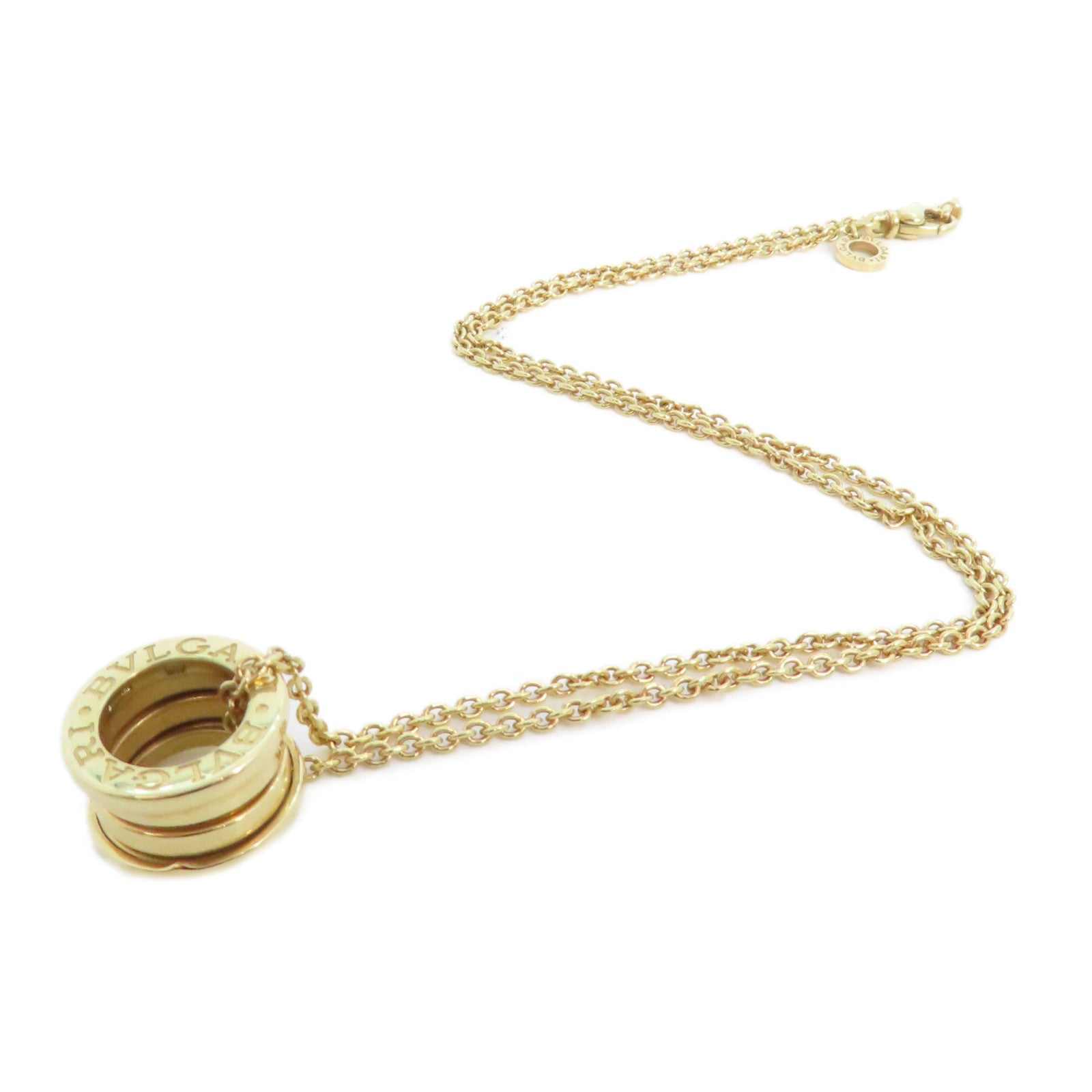 BVLGARI 18K黃金B-zero1 Necklace金扣項鏈