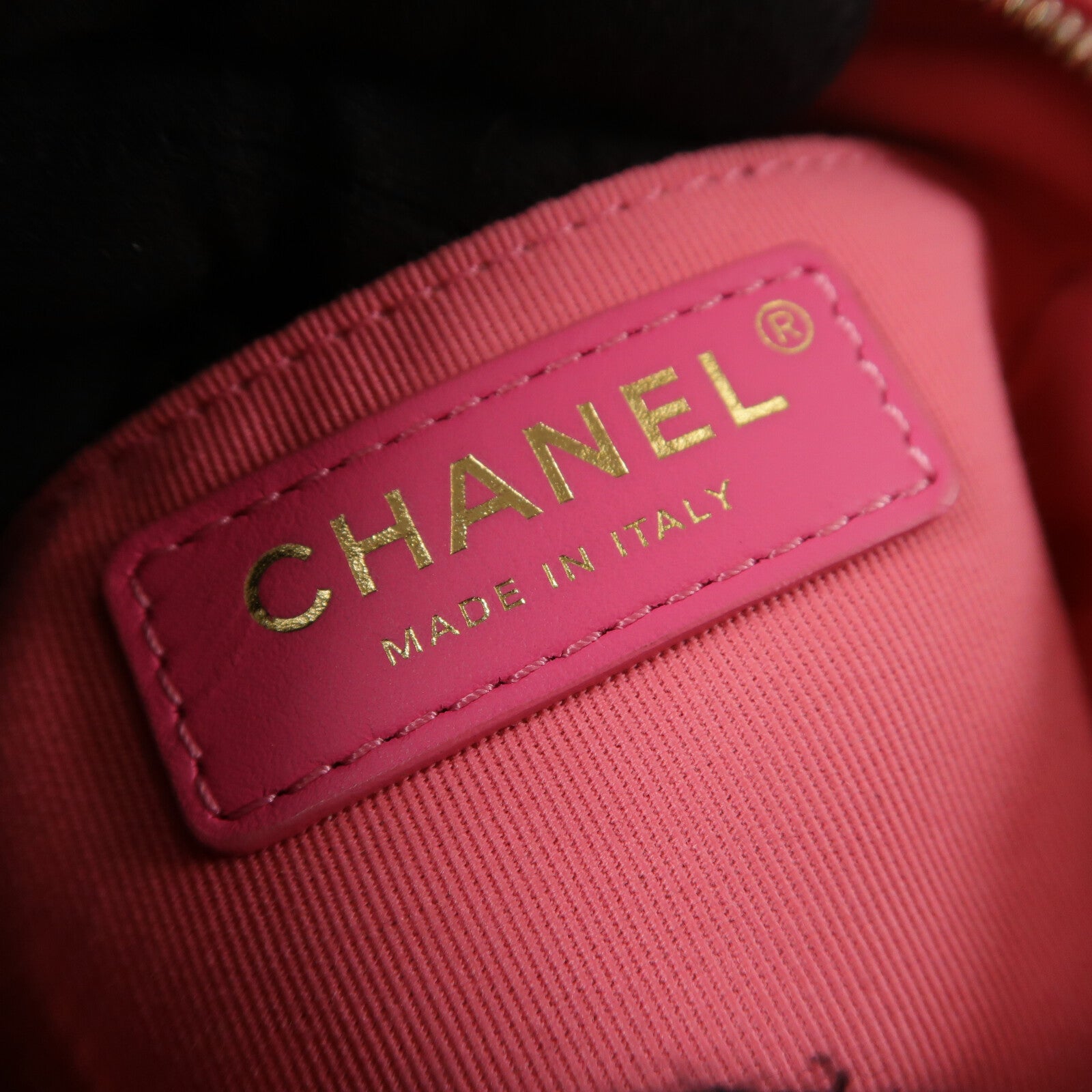 CHANEL 牛皮皮革Camera Bag鏈帶肩背袋
