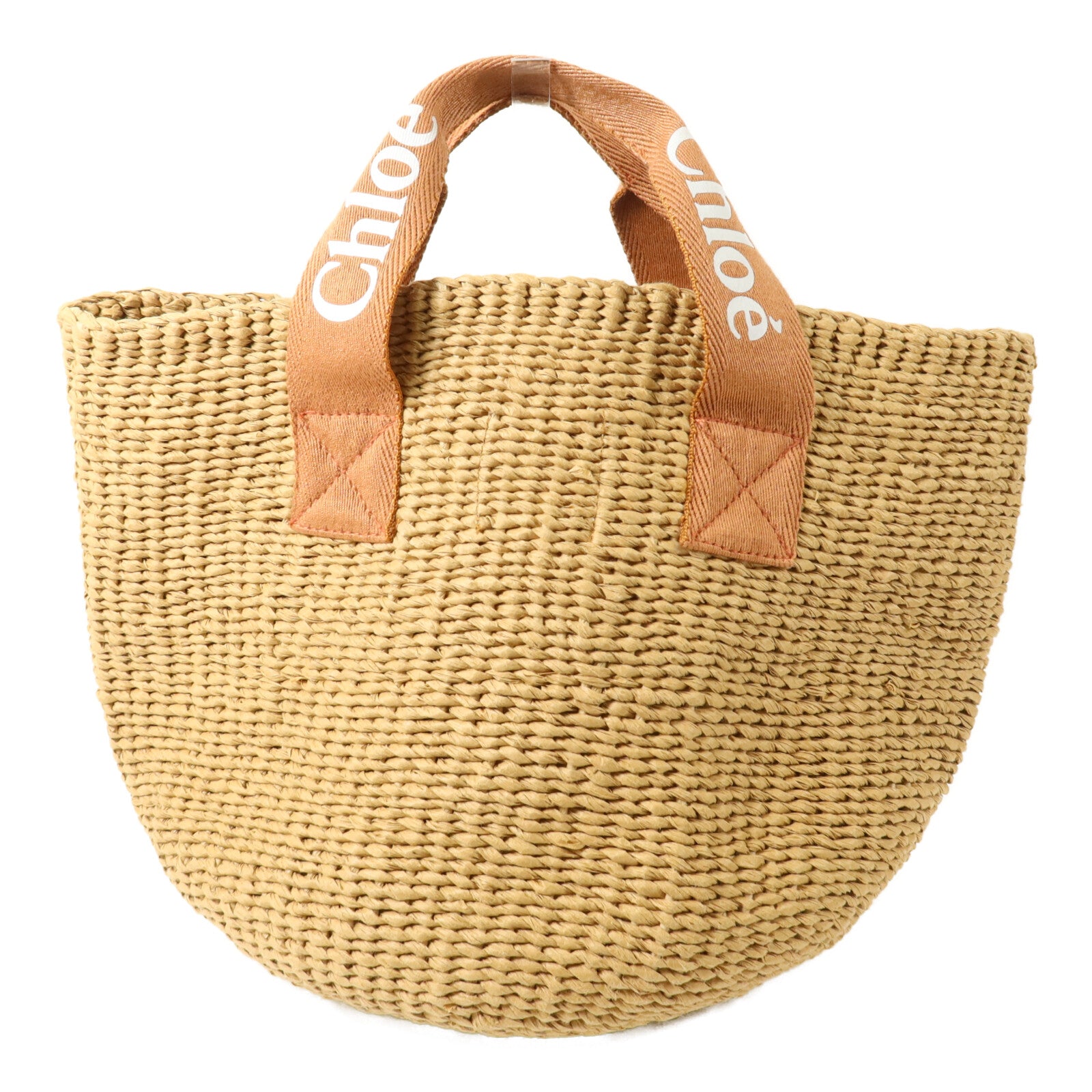 Chloe Raffia Basket Bag手挽袋
