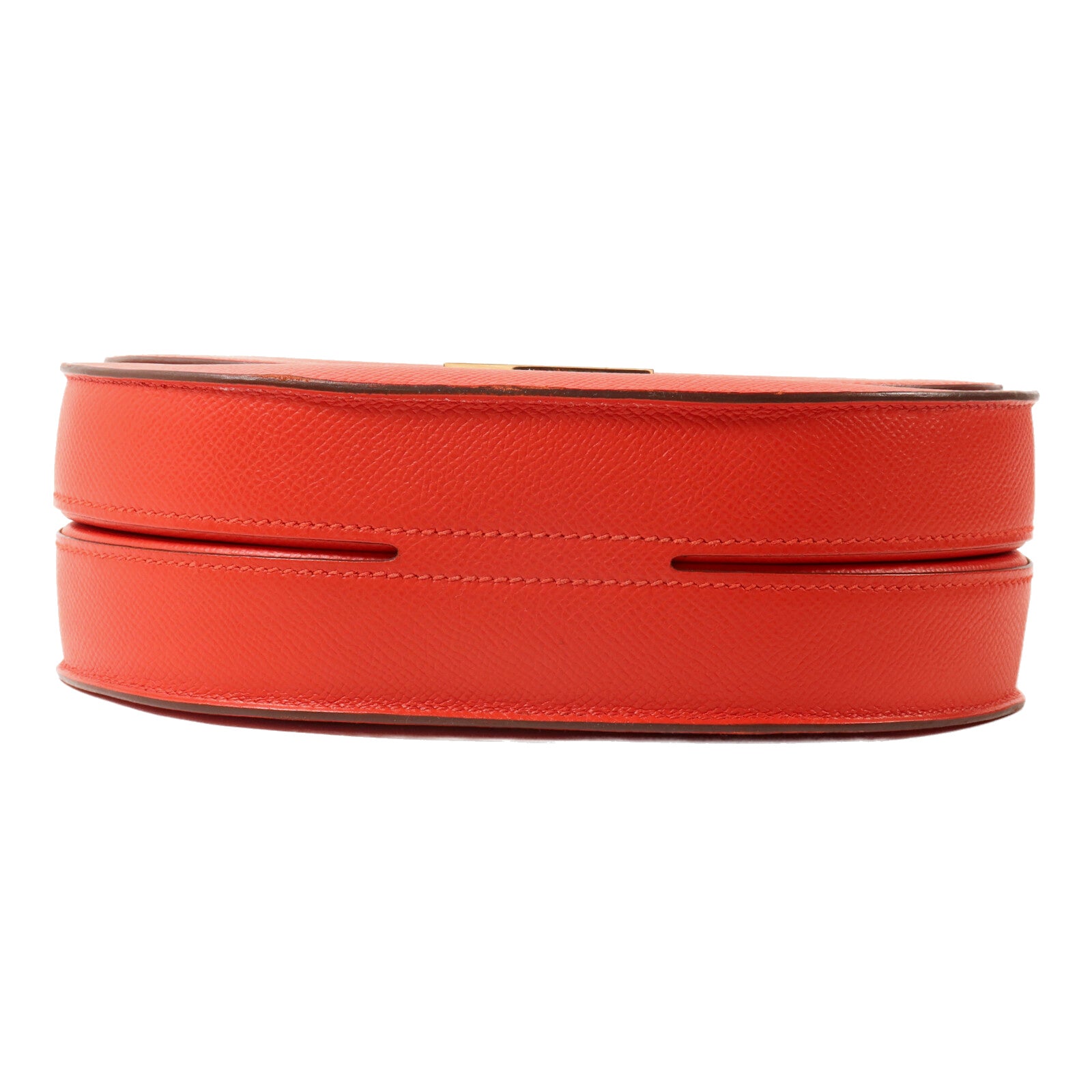 HERMES Epsom皮革Mosaique AU 24 Bag肩背袋Rouge Casaque