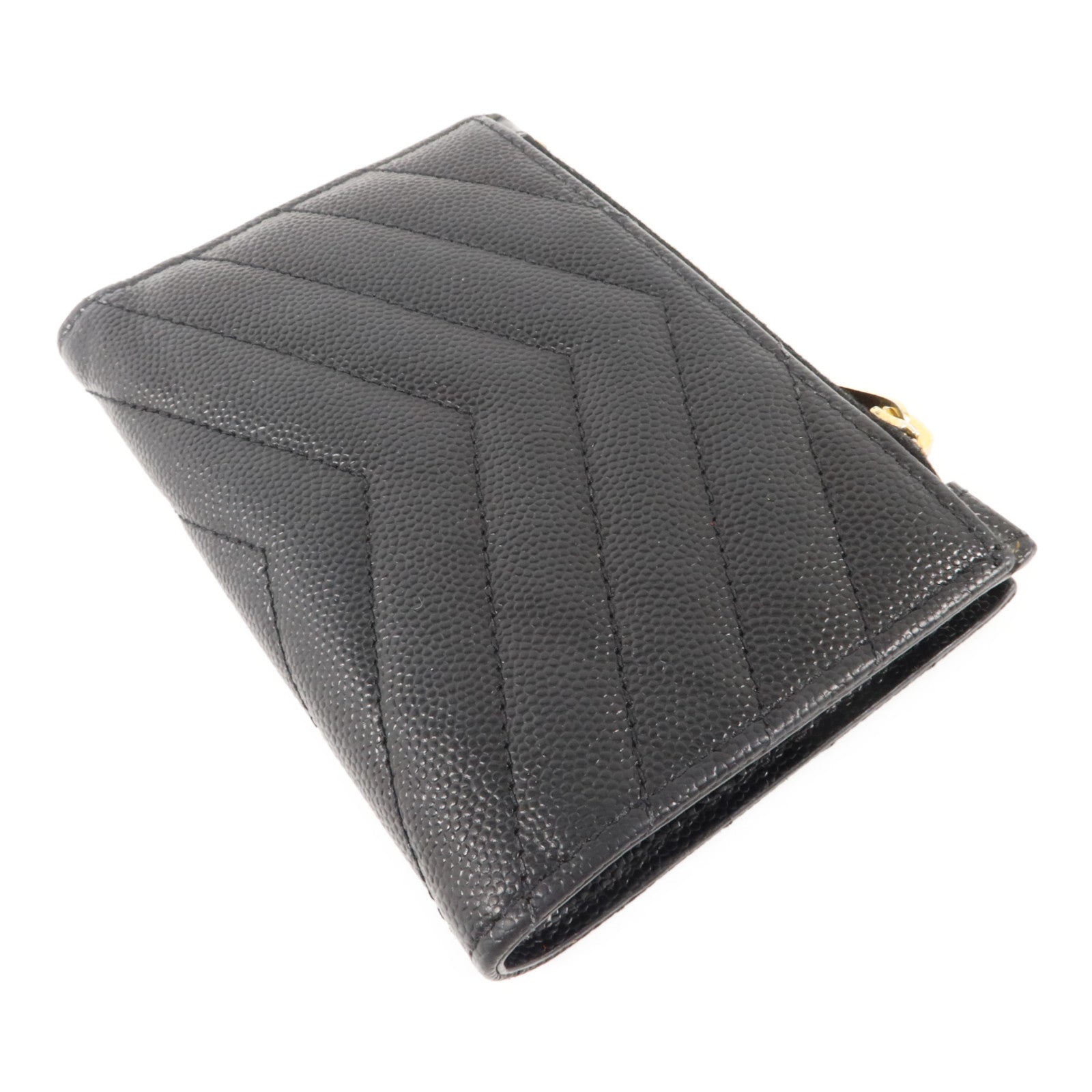SAINT LAURENT 牛皮皮革Bifold Wallet錢包