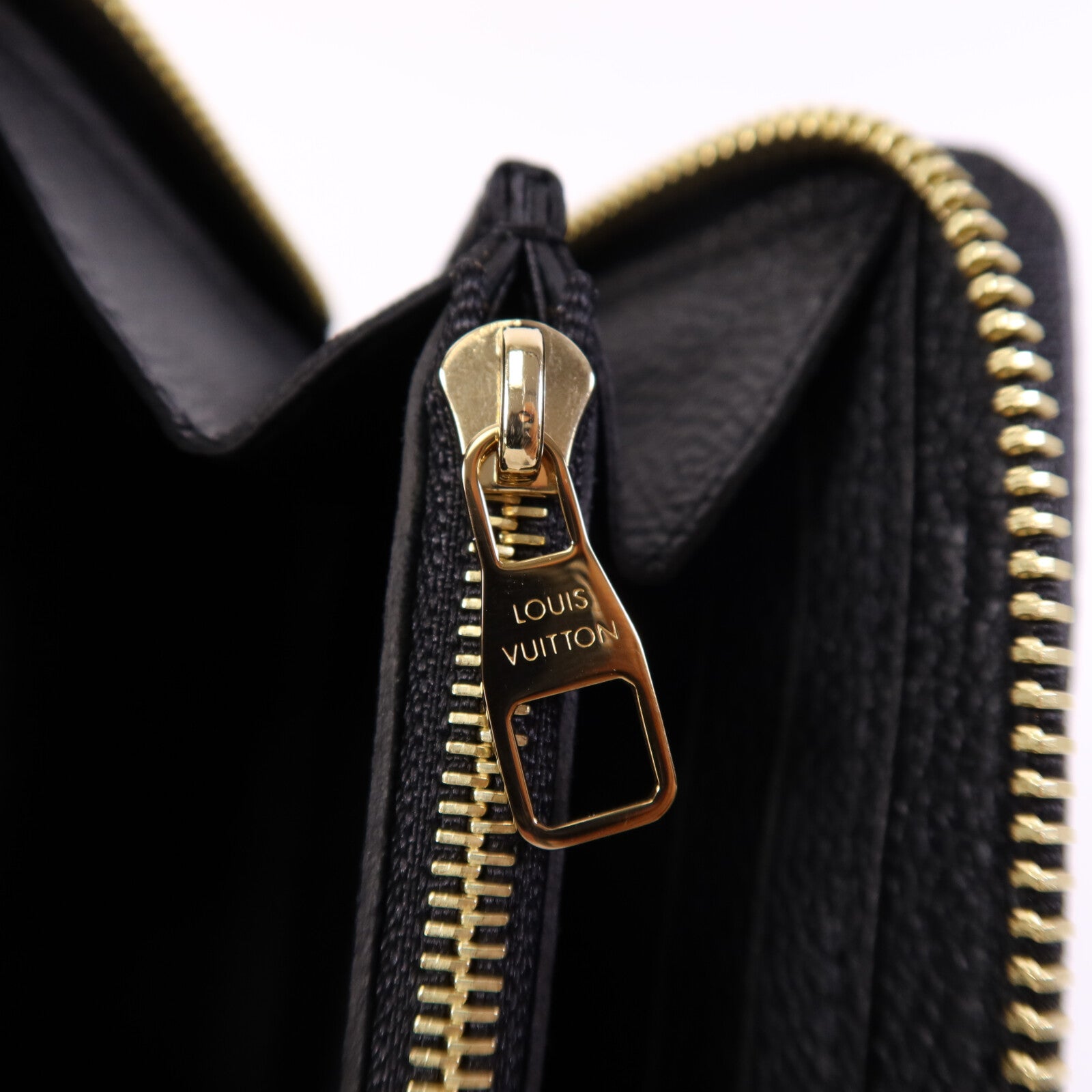 LOUIS VUITTON Monogram Empreinte Portefeuille Wallet Long Wallet金扣拉鏈長錢包