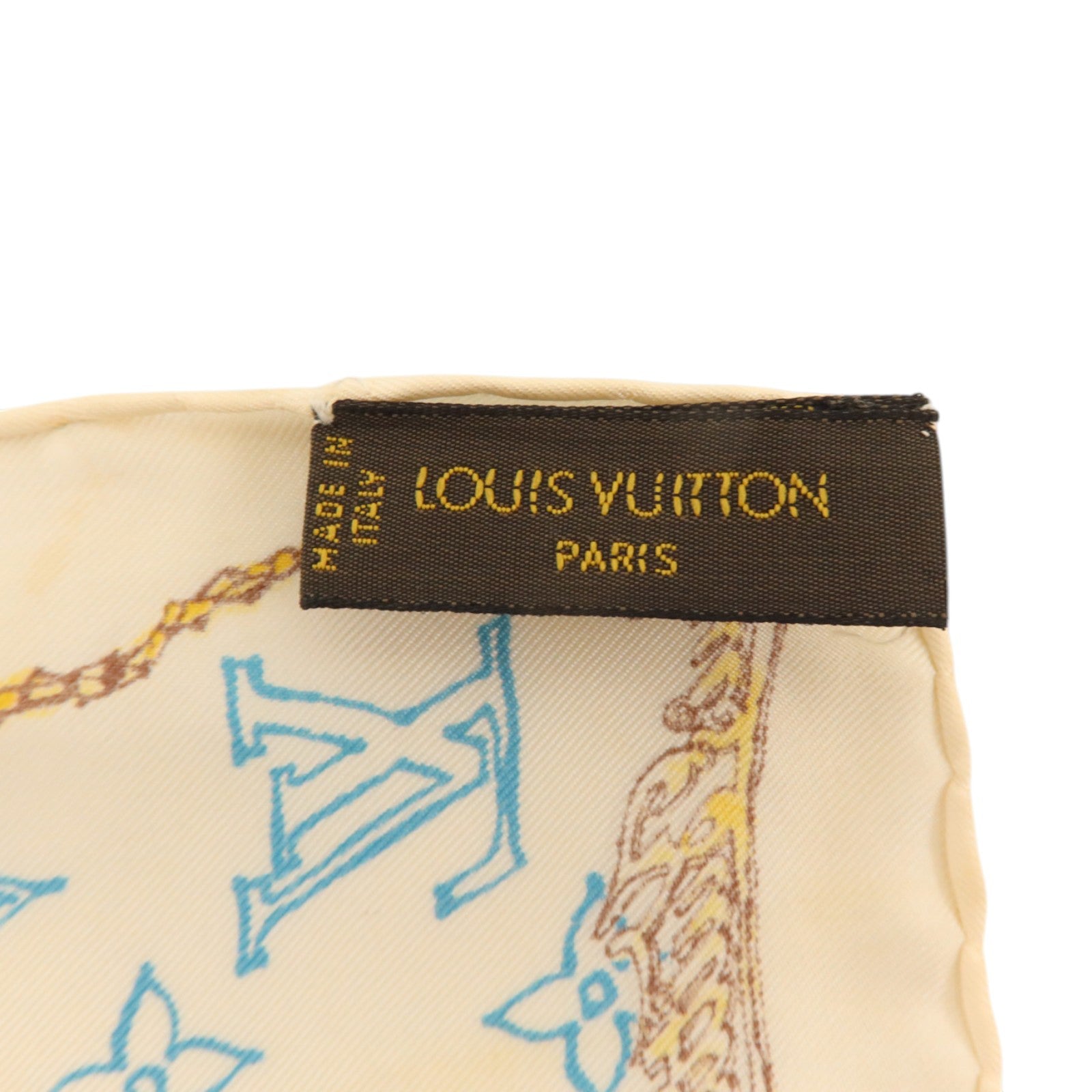 LOUIS VUITTON 絲質Scarf 90x90cm絲巾