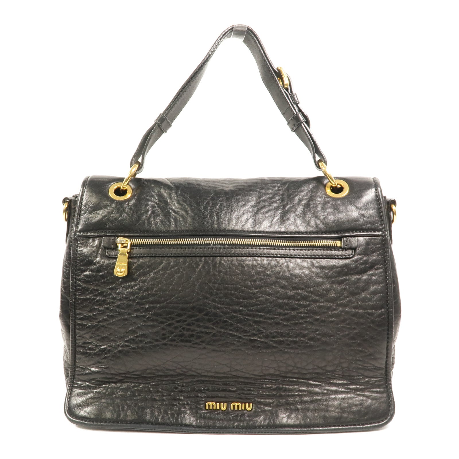 Miu Miu 牛皮皮革Shoulder Bag手挽肩背兩用袋