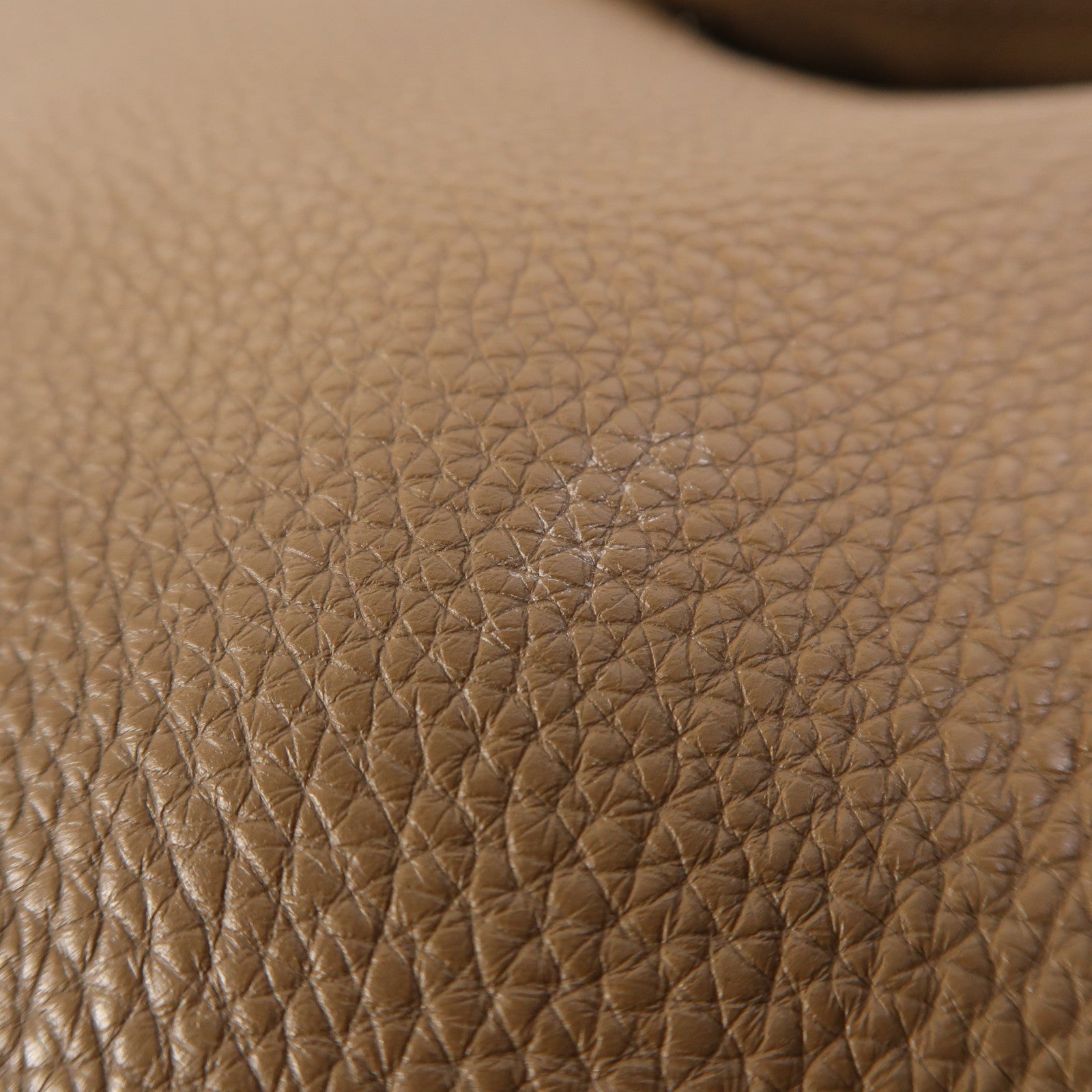 HERMES Clemence皮革Lindy 34銀扣手挽肩背兩用袋Etoupe