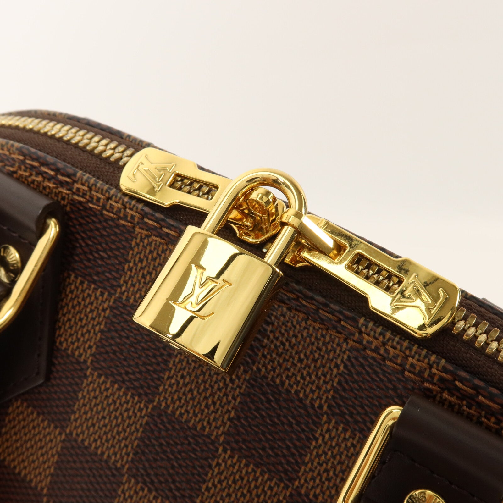 LOUIS VUITTON Damier Alma BB手挽肩背兩用袋