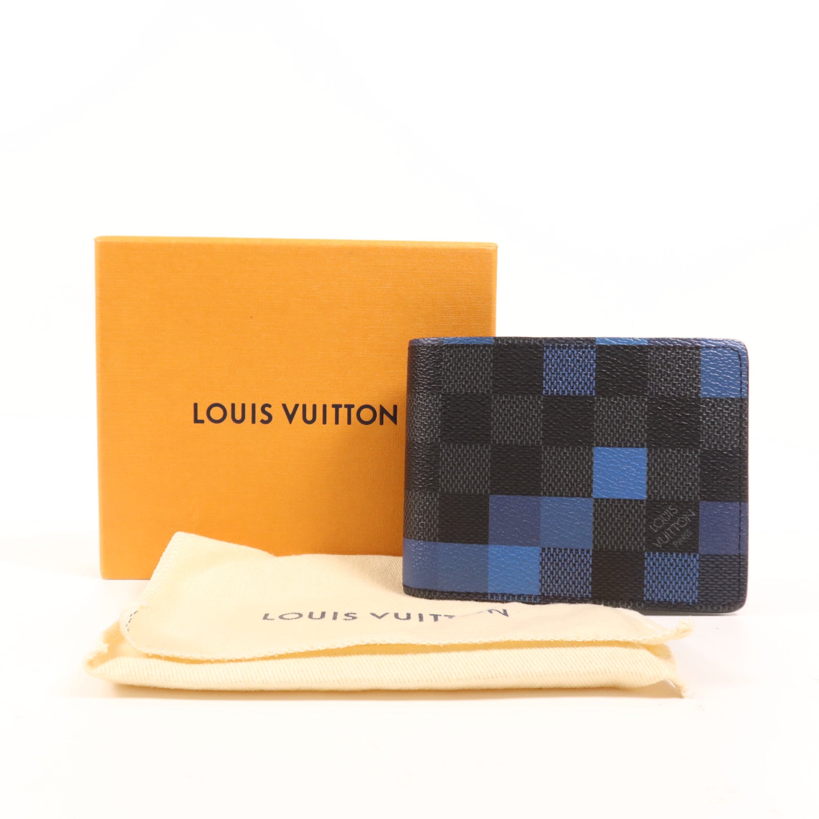 LOUIS VUITTON Damier Graphite Wallet錢包