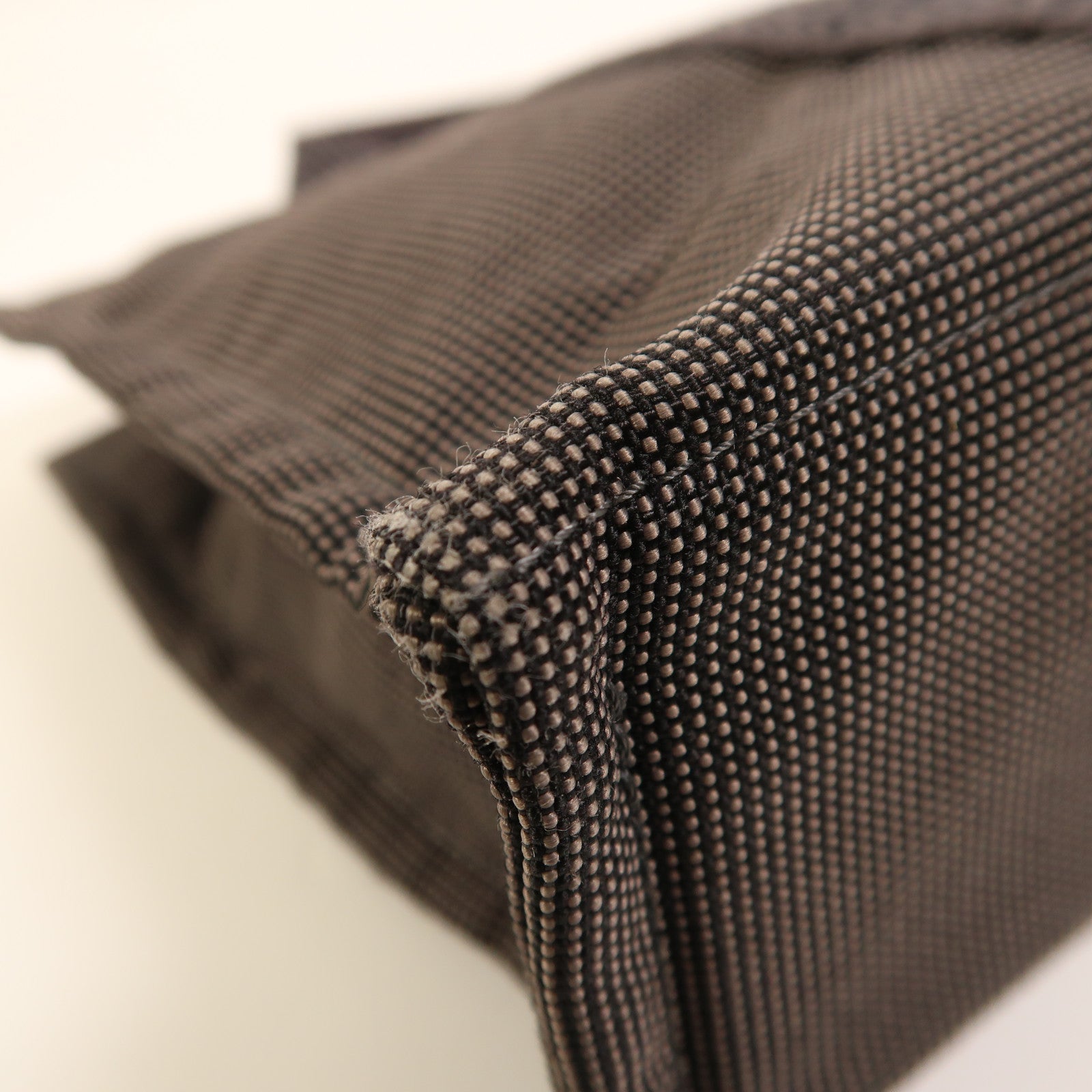 HERMES 帆布Herline銀扣手挽袋